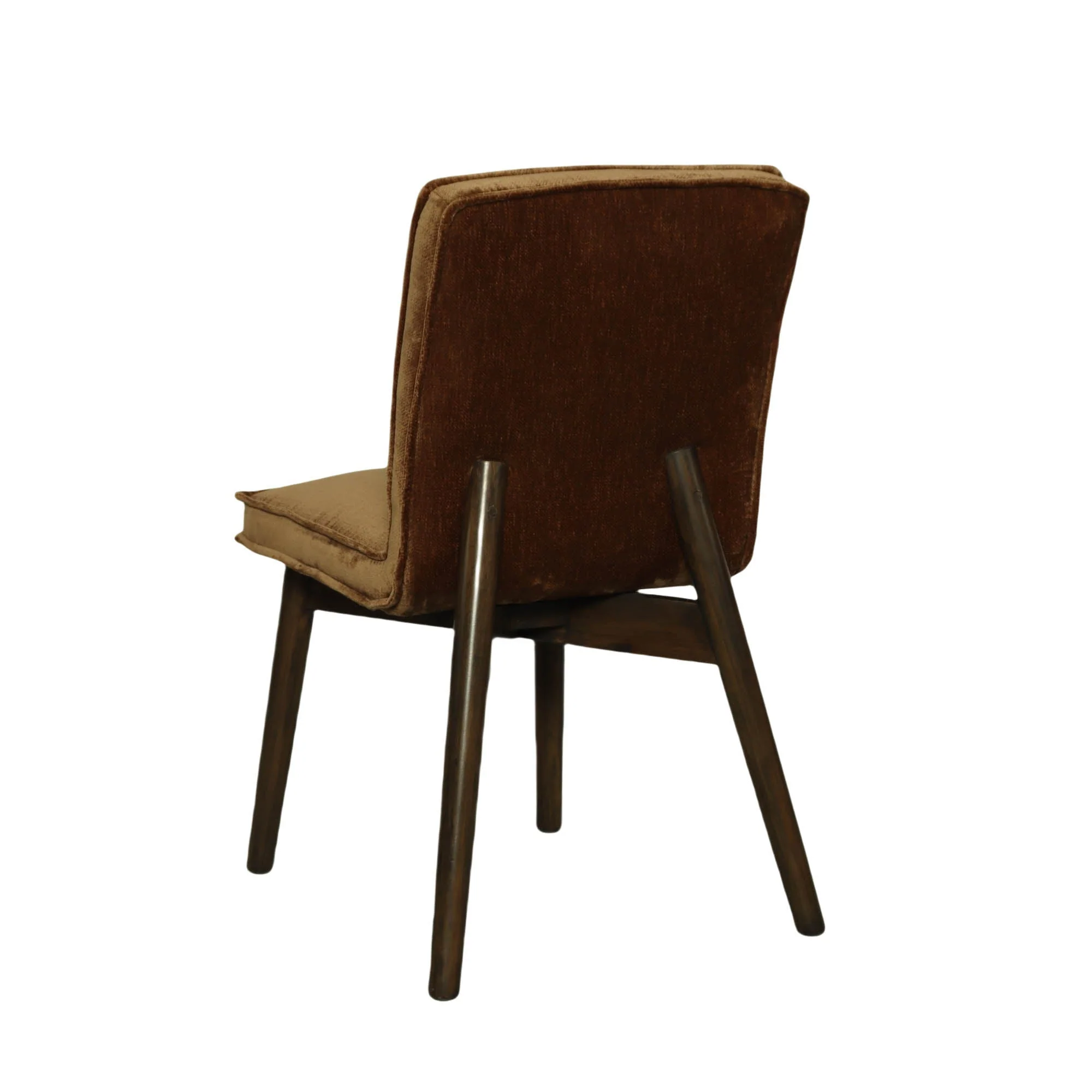 Franklyn Dining Chair - Distressed Velvet Bronze - Image 6
