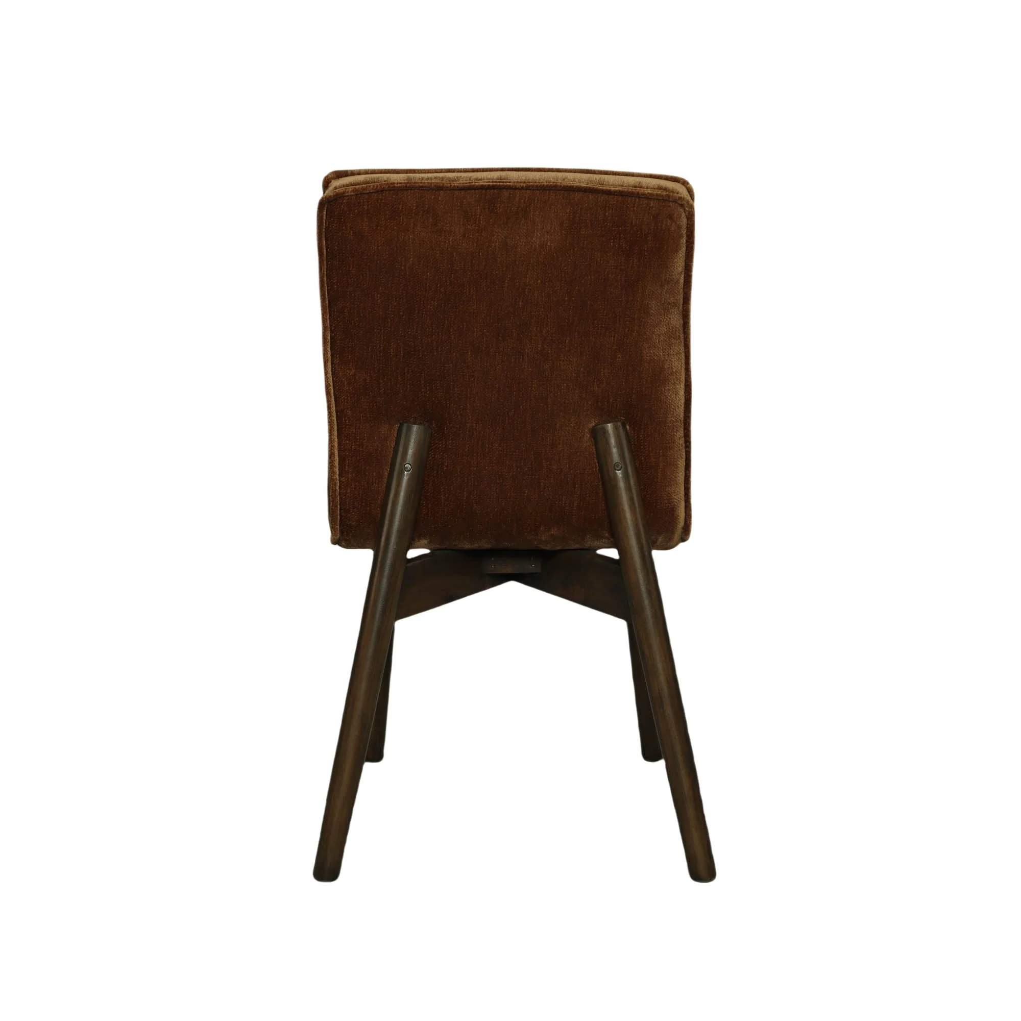 Franklyn Dining Chair - Distressed Velvet Bronze - Image 7