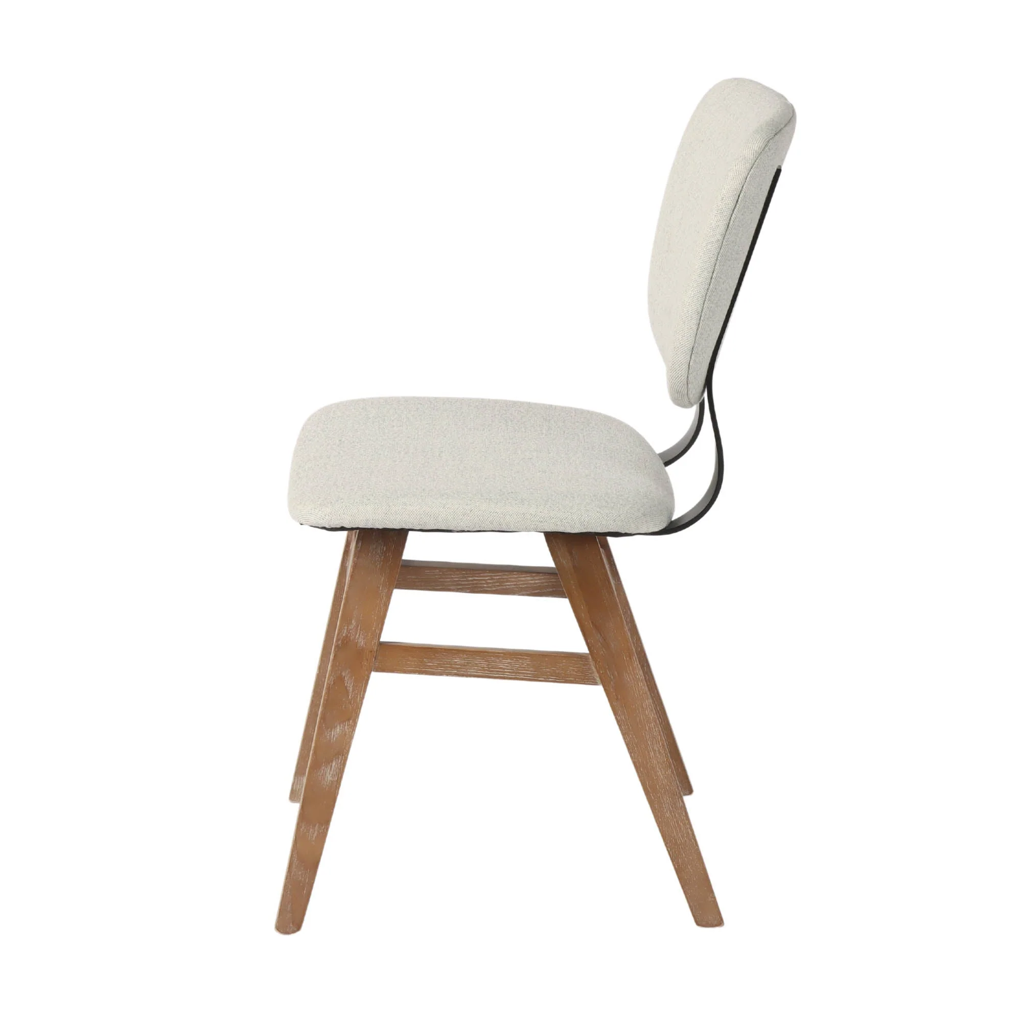 Fraser Dining Chair - Tweed Haze - Image 5