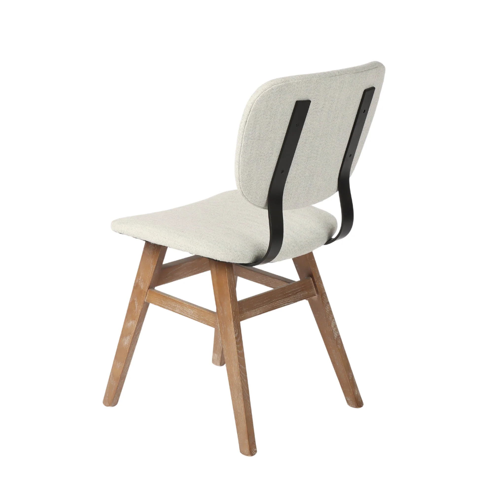 Fraser Dining Chair - Tweed Haze - Image 6