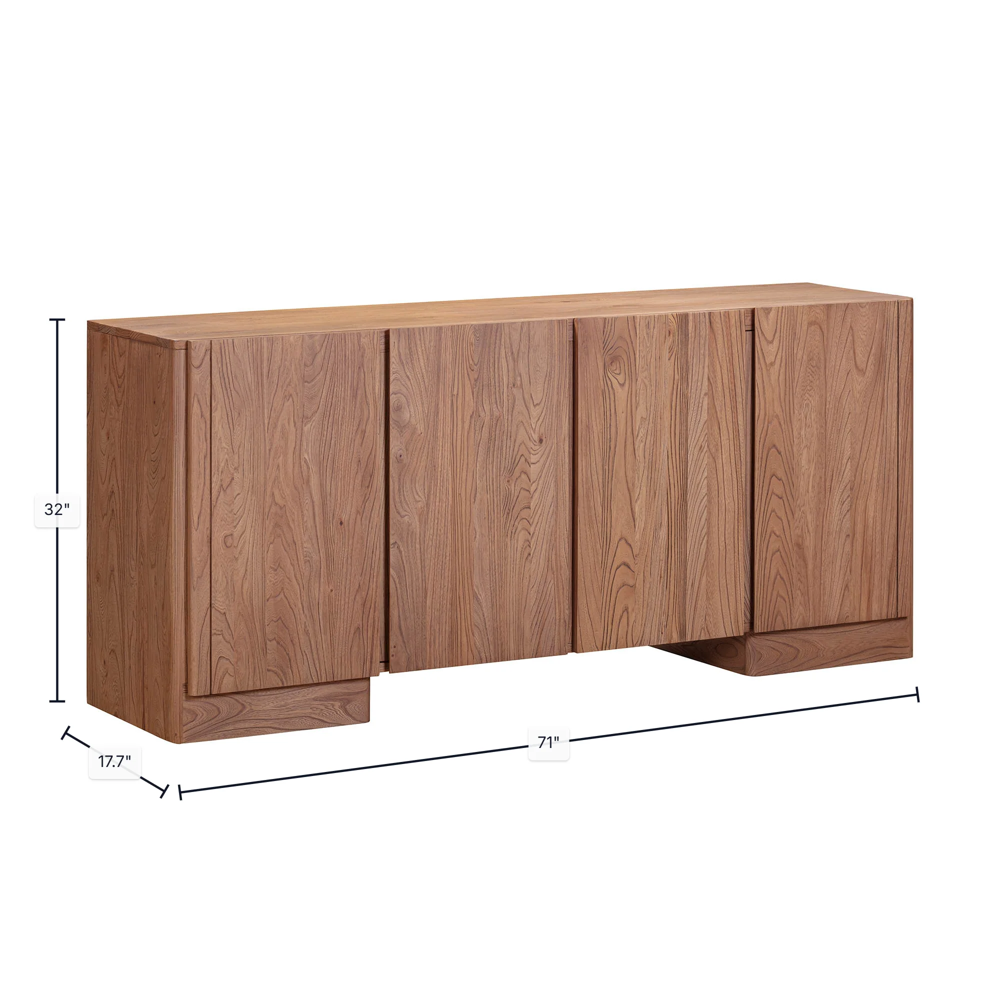 Freedom 4 Door Sideboard - Image 3