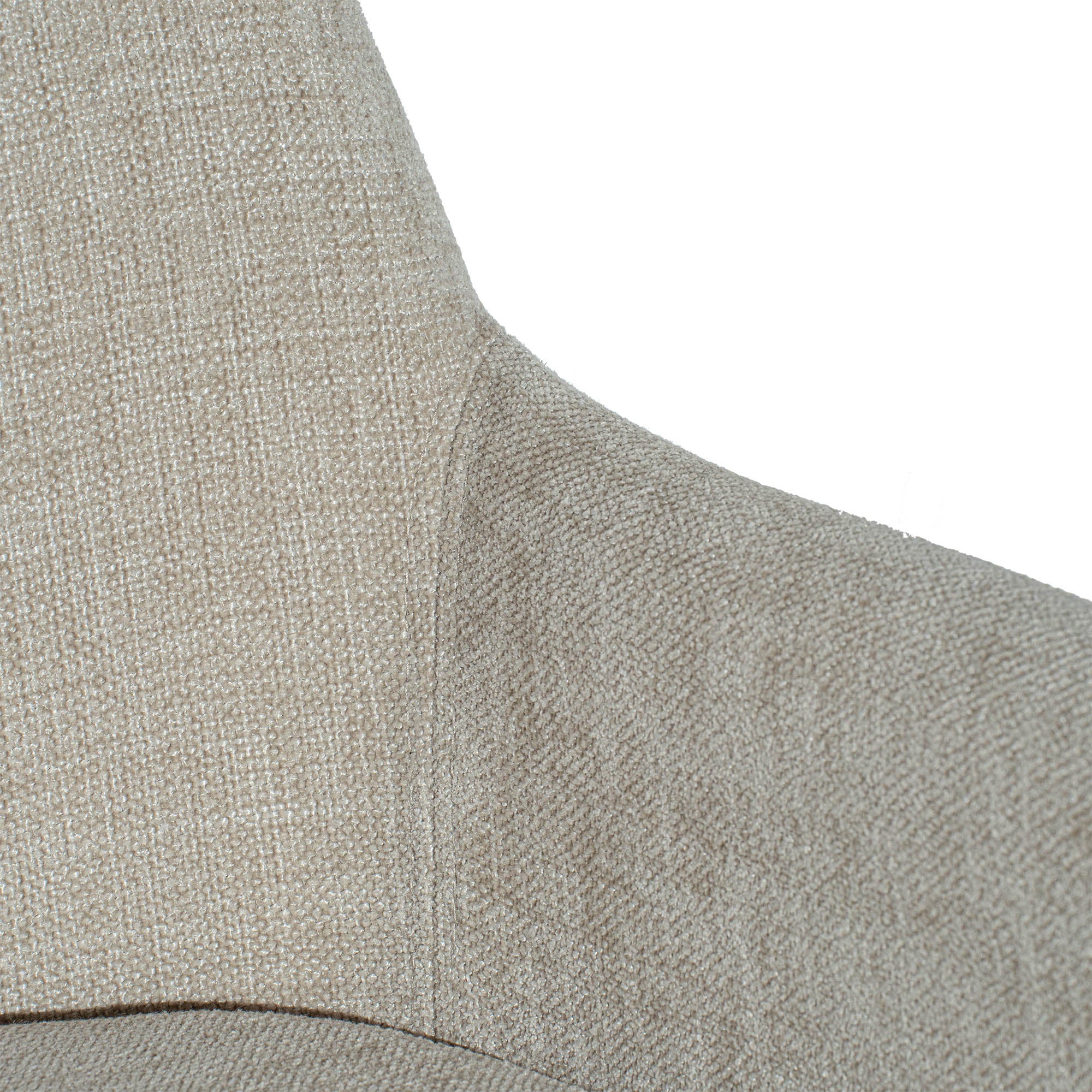 Fritz Arm Dining Chair - Taupe - Image 5