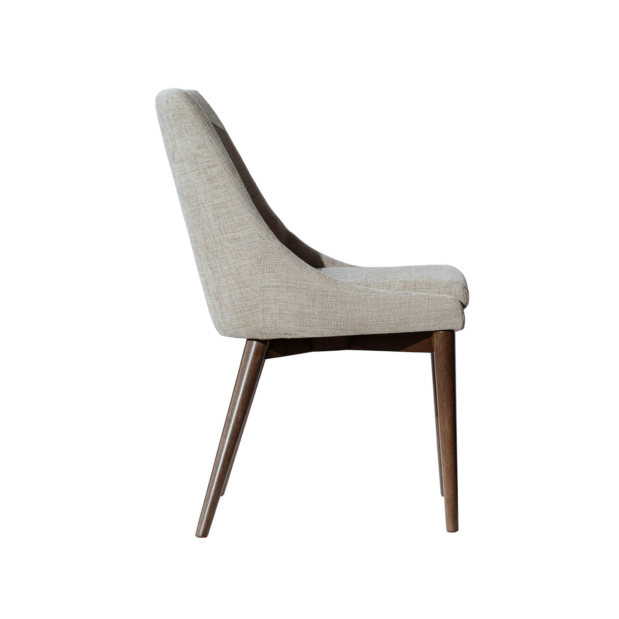Fritz Side Dining Chair - Taupe - Image 5