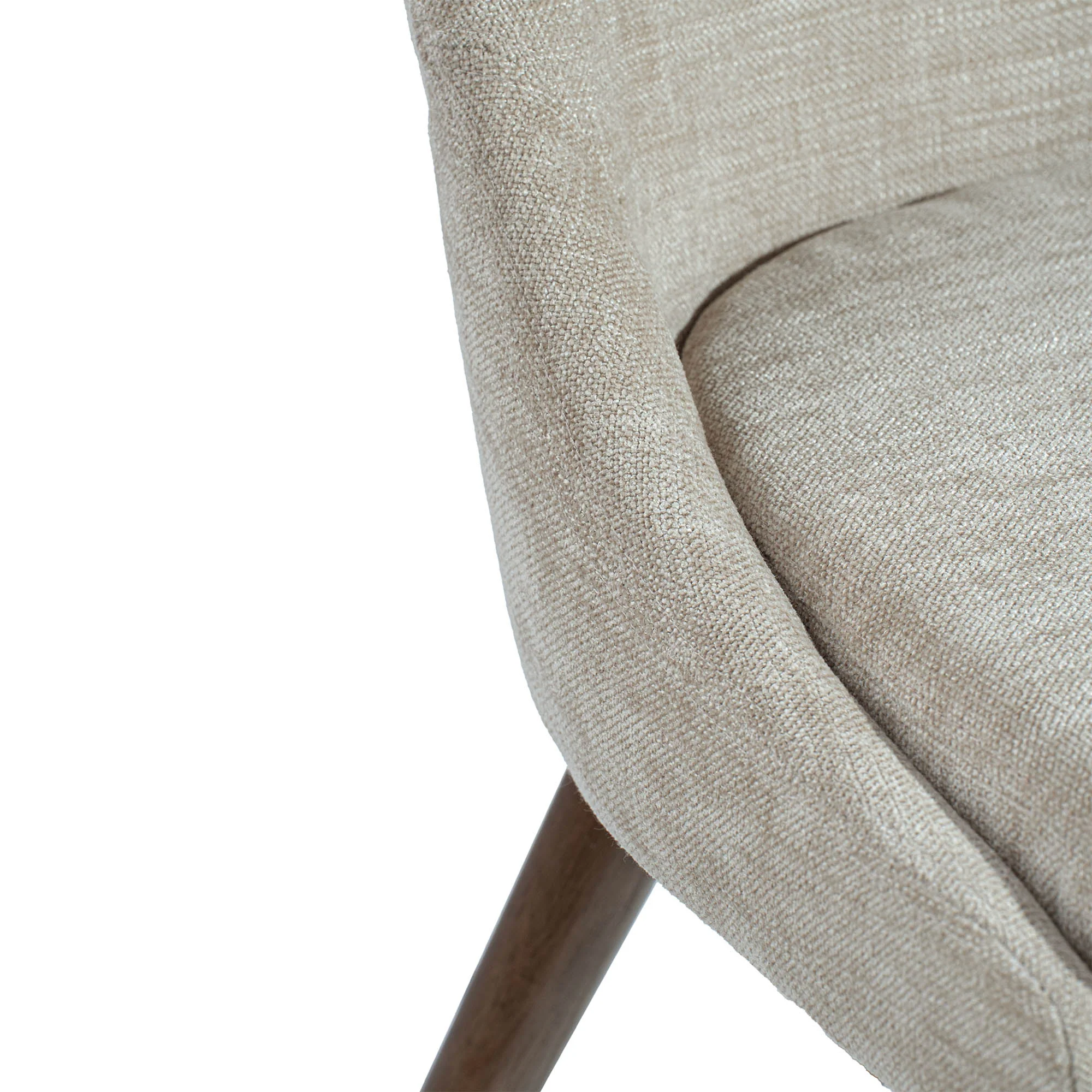 Fritz Side Dining Chair - Taupe - Image 7