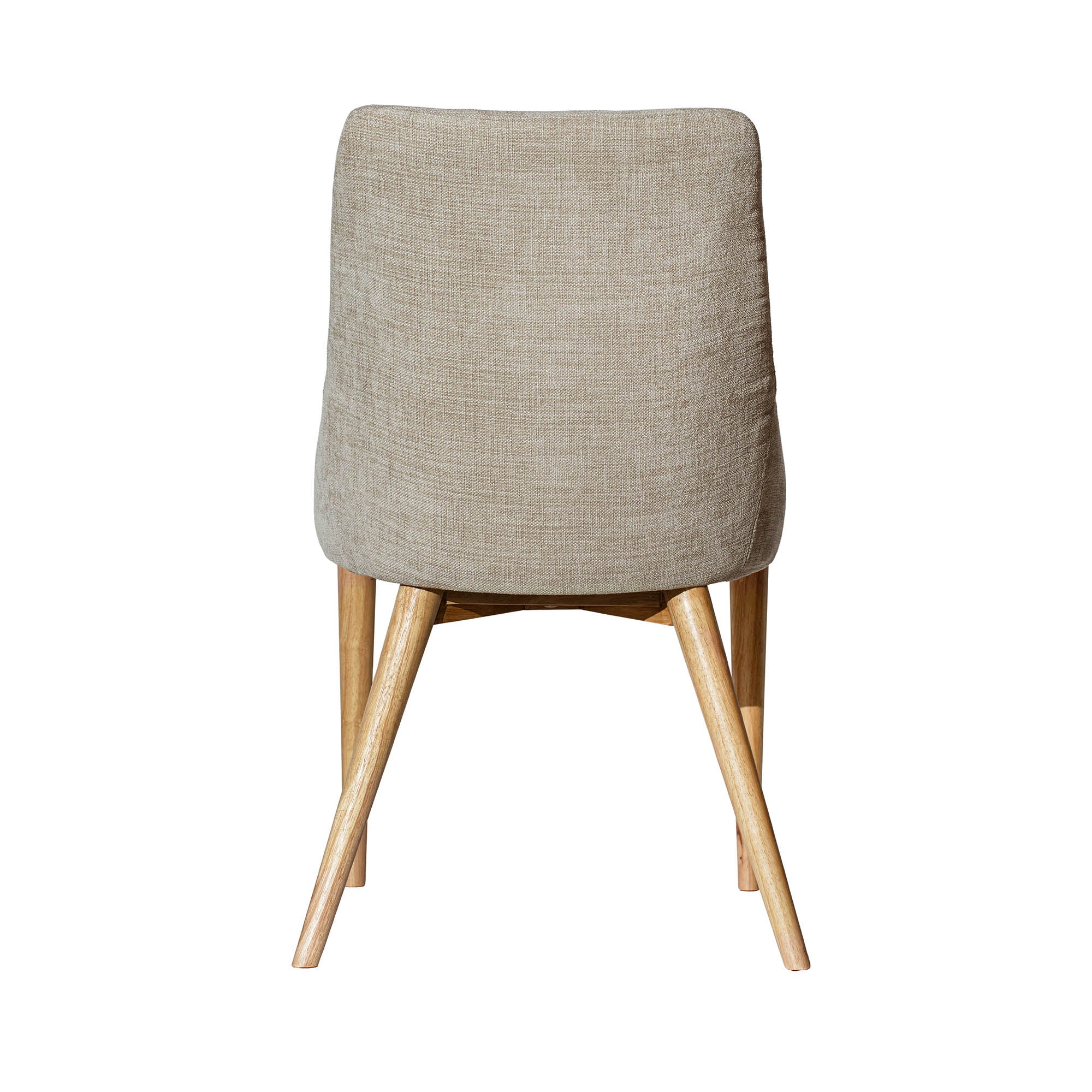Fritz Side Dining Chair - Taupe w/ Natural Leg - Image 6