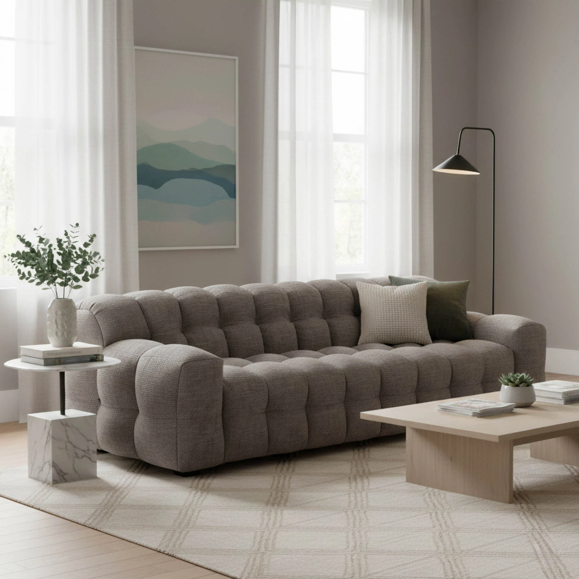 Fusion Sofa - Brown - Image 2
