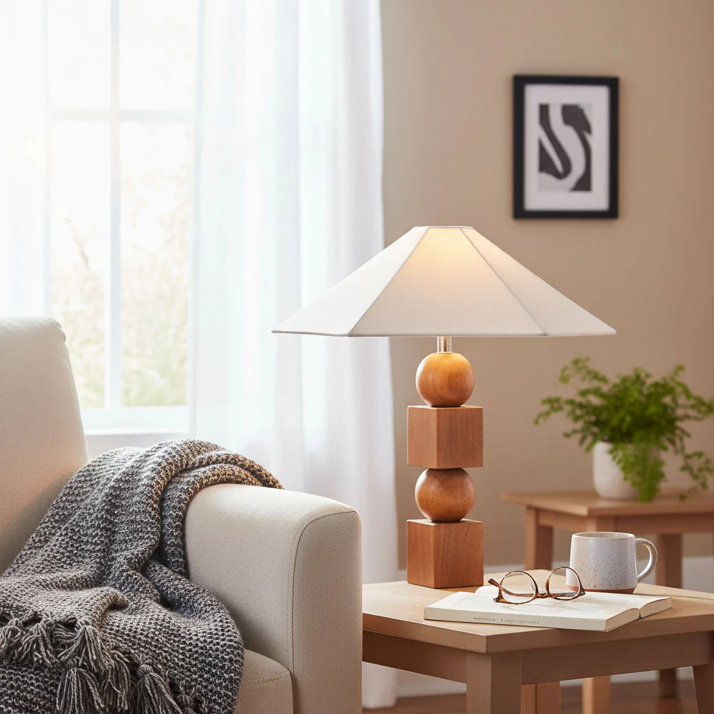 Geometric Table Lamp - Image 2