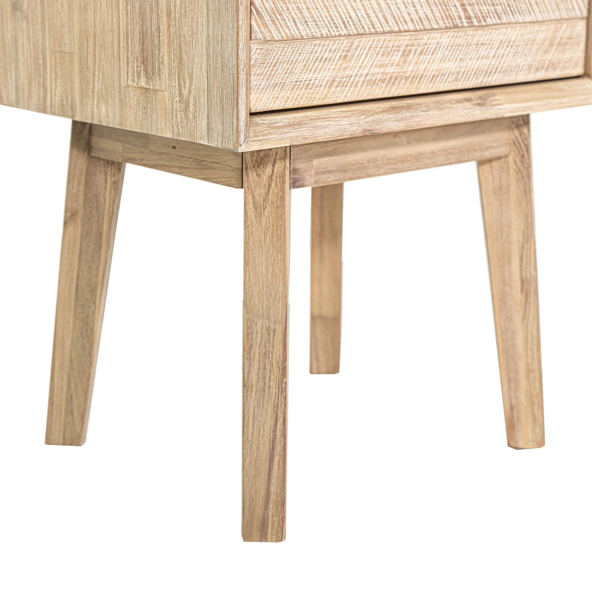 Gia 1 Drawer Nightstand - Light Driftwood - Image 12