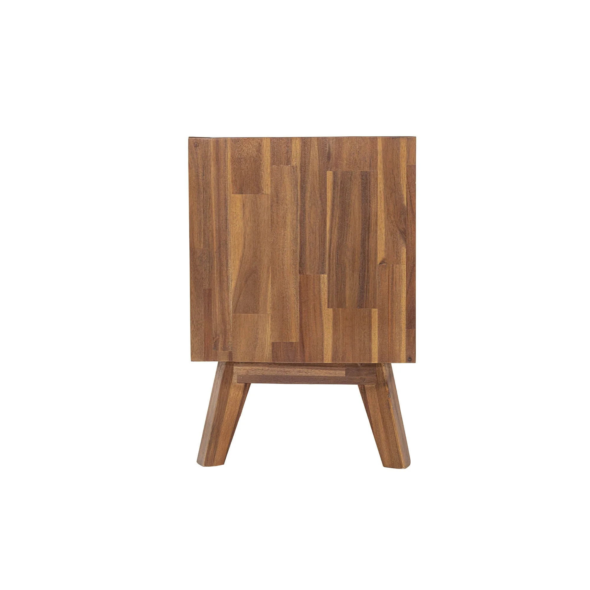 Gia 2 Drawer Nightstand - Warm Pecan - Image 5