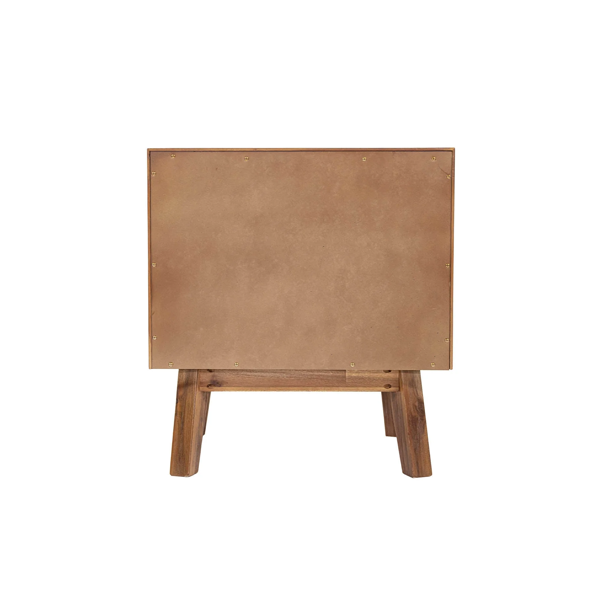 Gia 2 Drawer Nightstand - Warm Pecan - Image 6