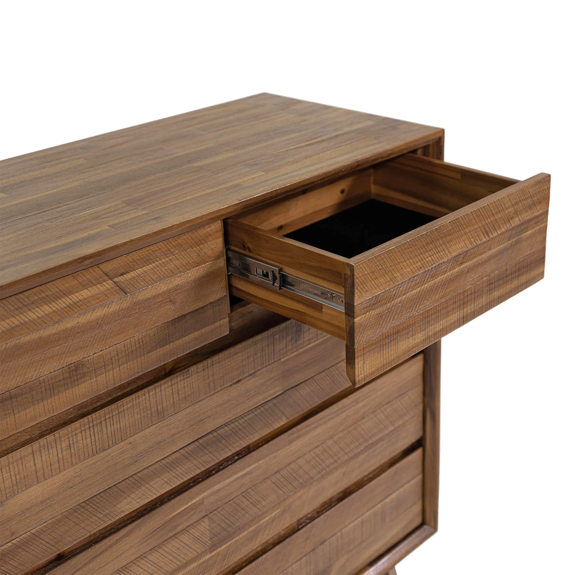 Gia 5 Drawer Chest - Warm Pecan - Image 10