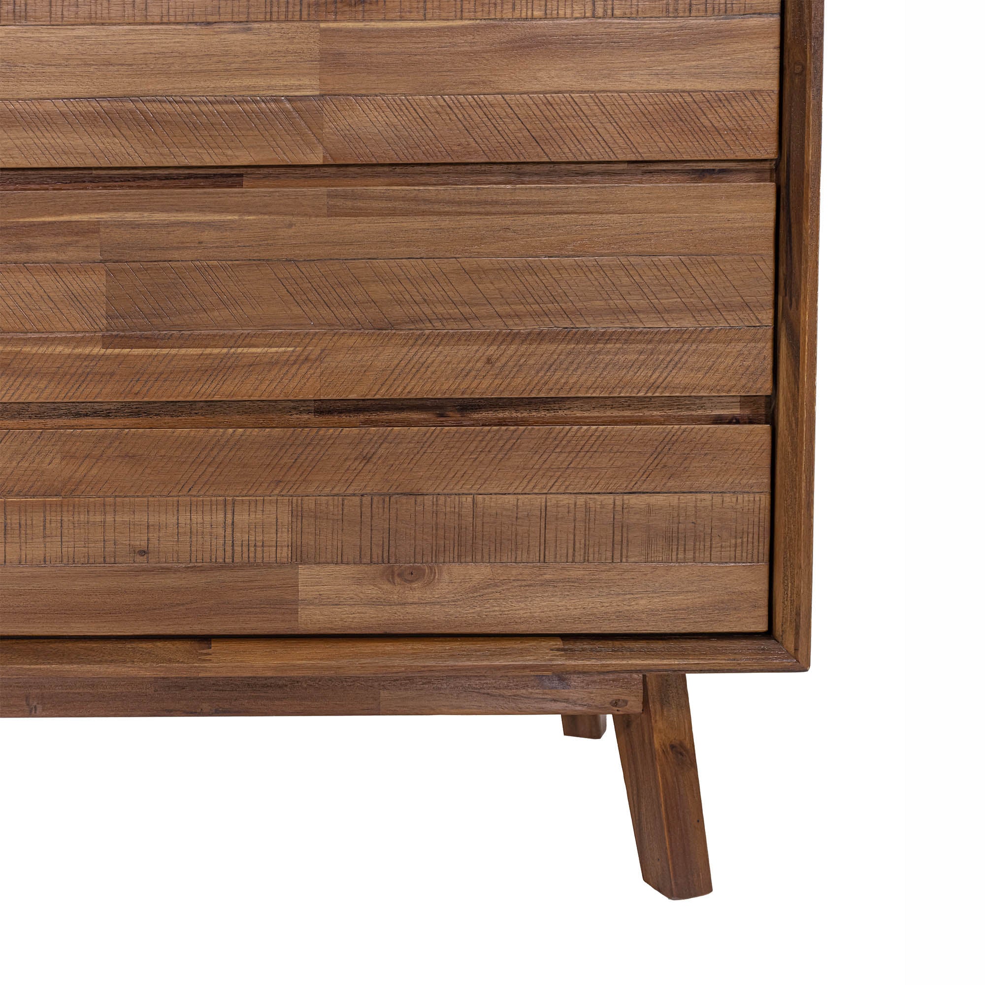 Gia 5 Drawer Chest - Warm Pecan - Image 11