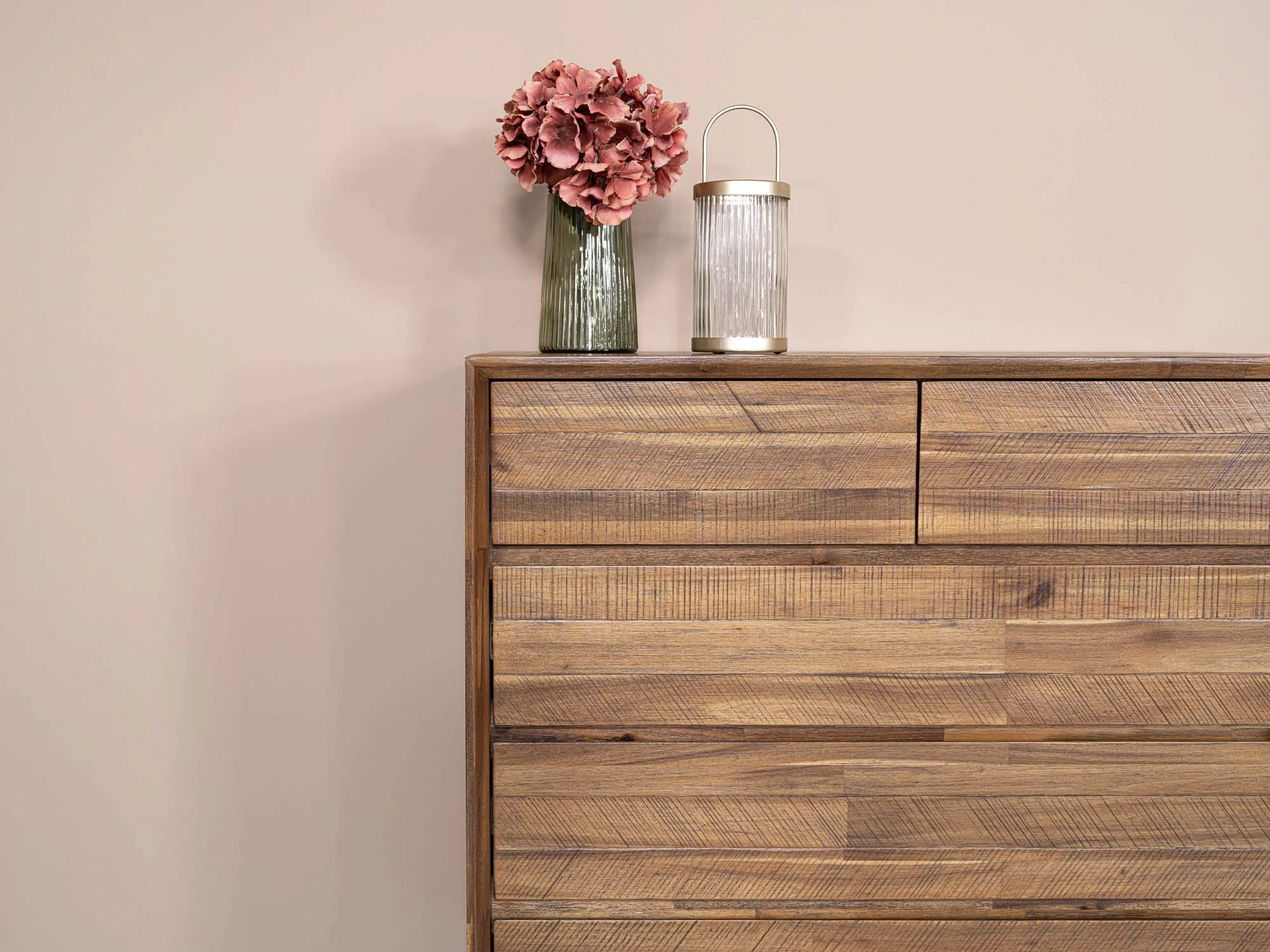 Gia 5 Drawer Chest - Warm Pecan - Image 12