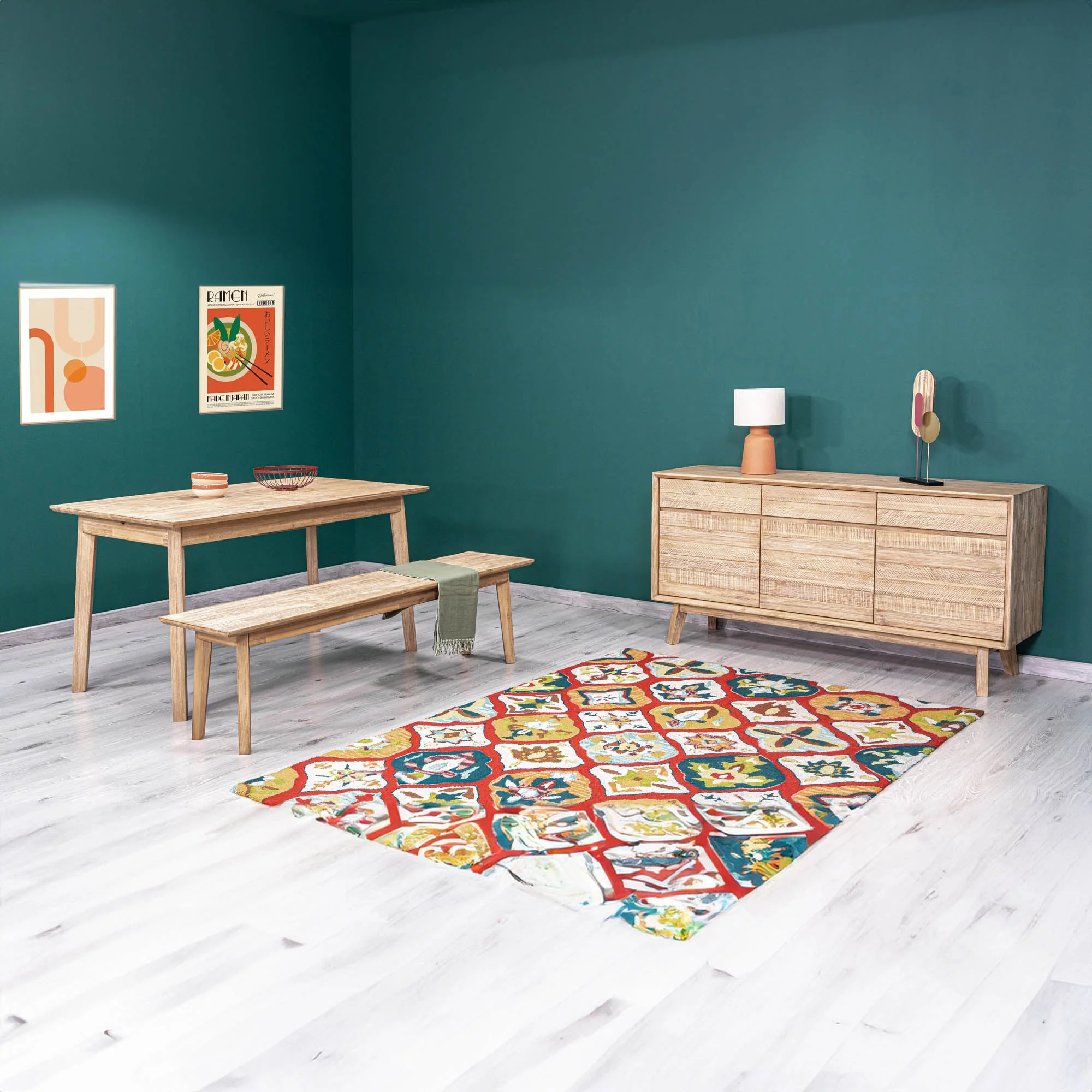 Gia Bench - Light Driftwood - Image 13