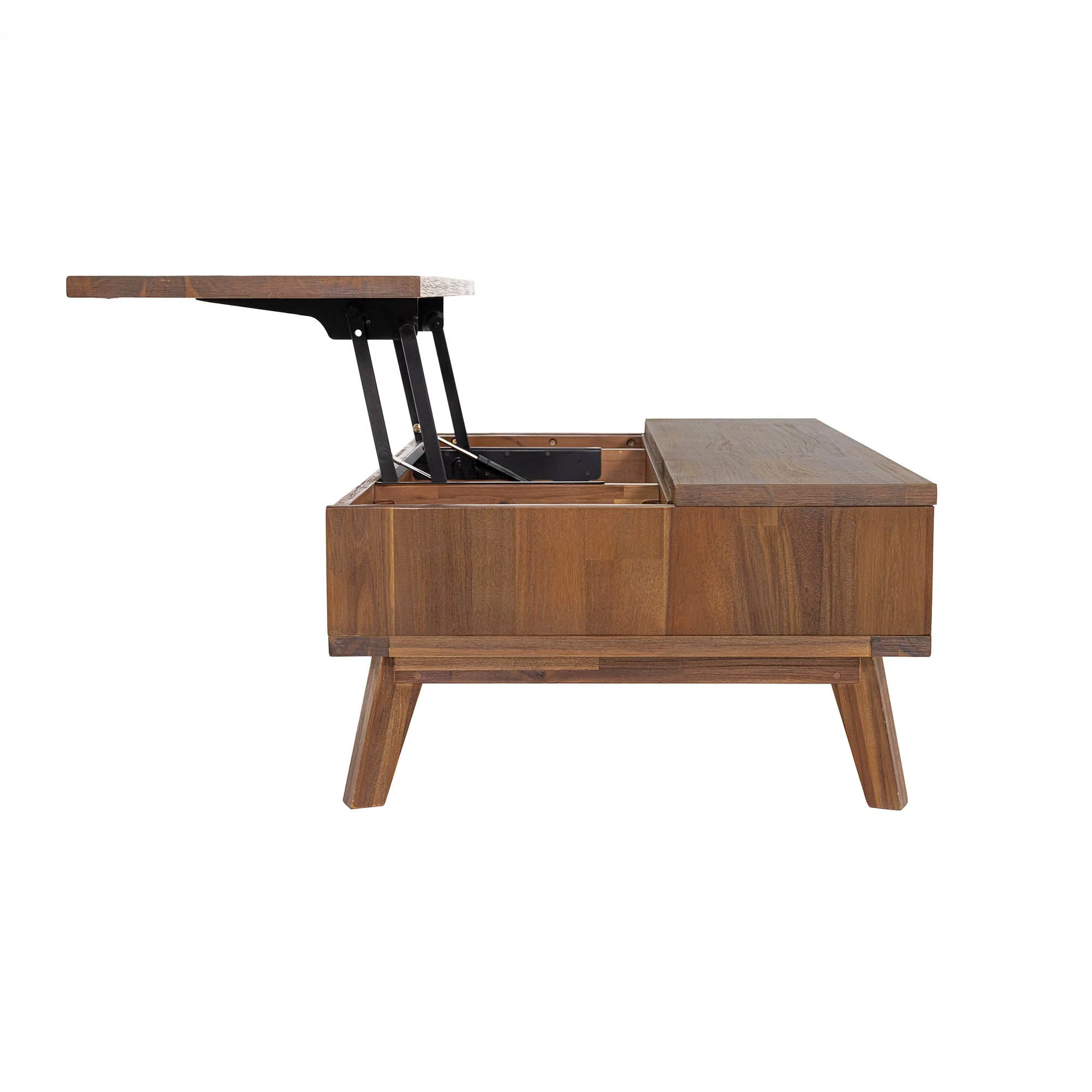 Gia Coffee Table w/ Lift Top - Warm Pecan - Image 12