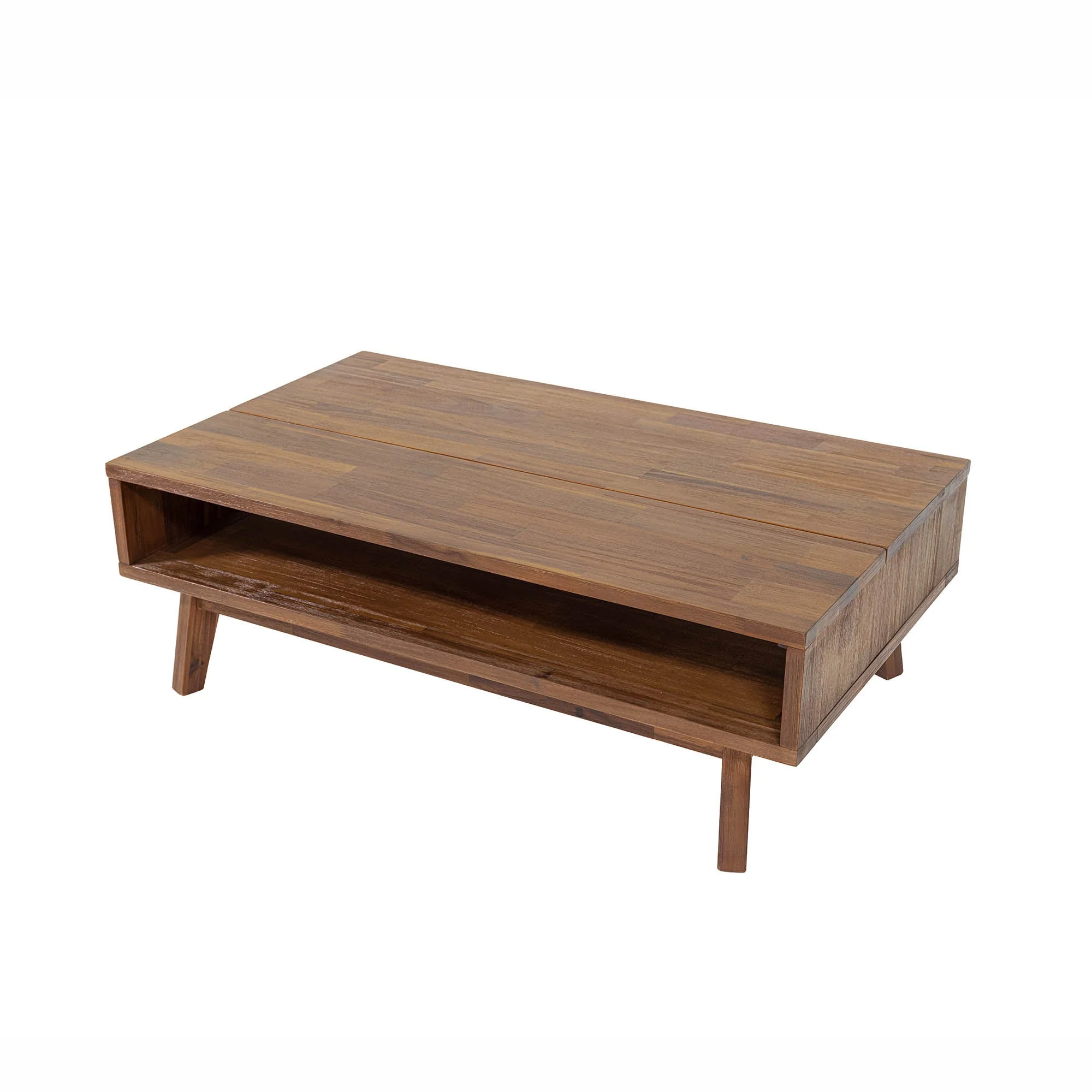 Gia Coffee Table w/ Lift Top - Warm Pecan - Image 13