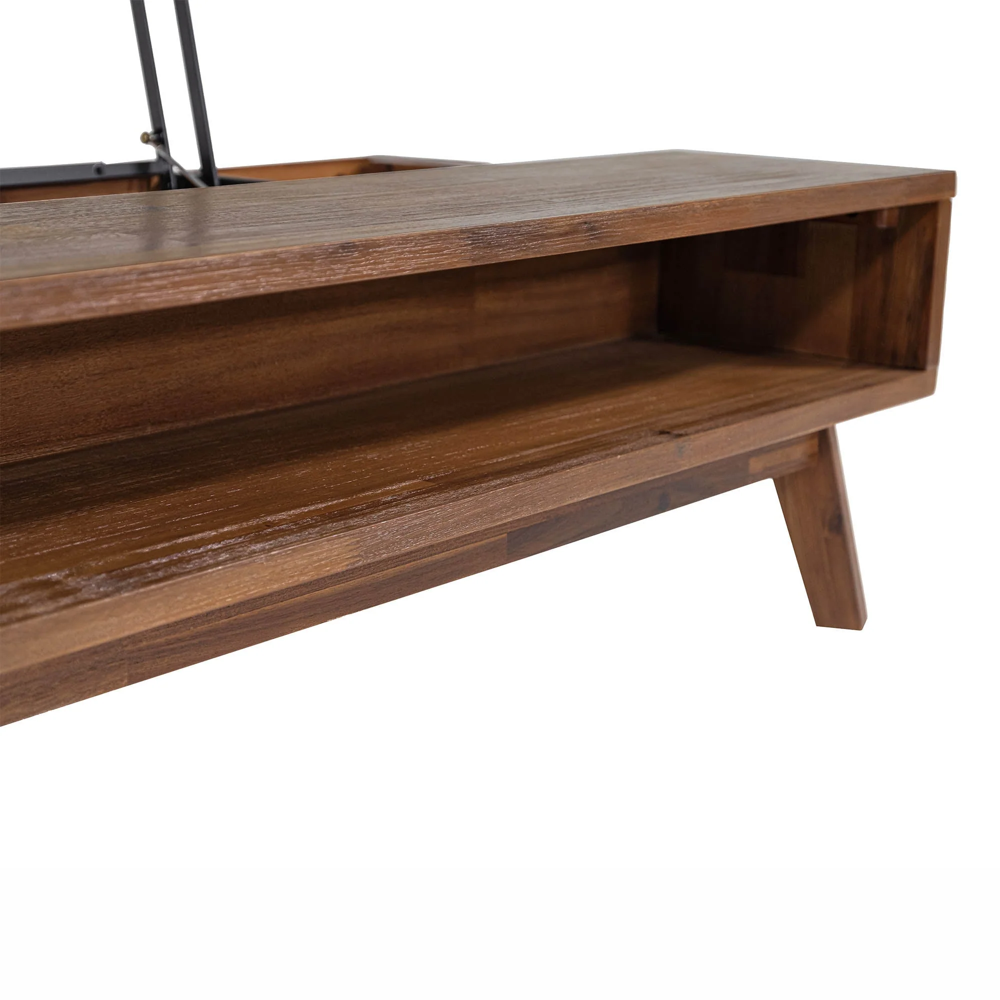 Gia Coffee Table w/ Lift Top - Warm Pecan - Image 17
