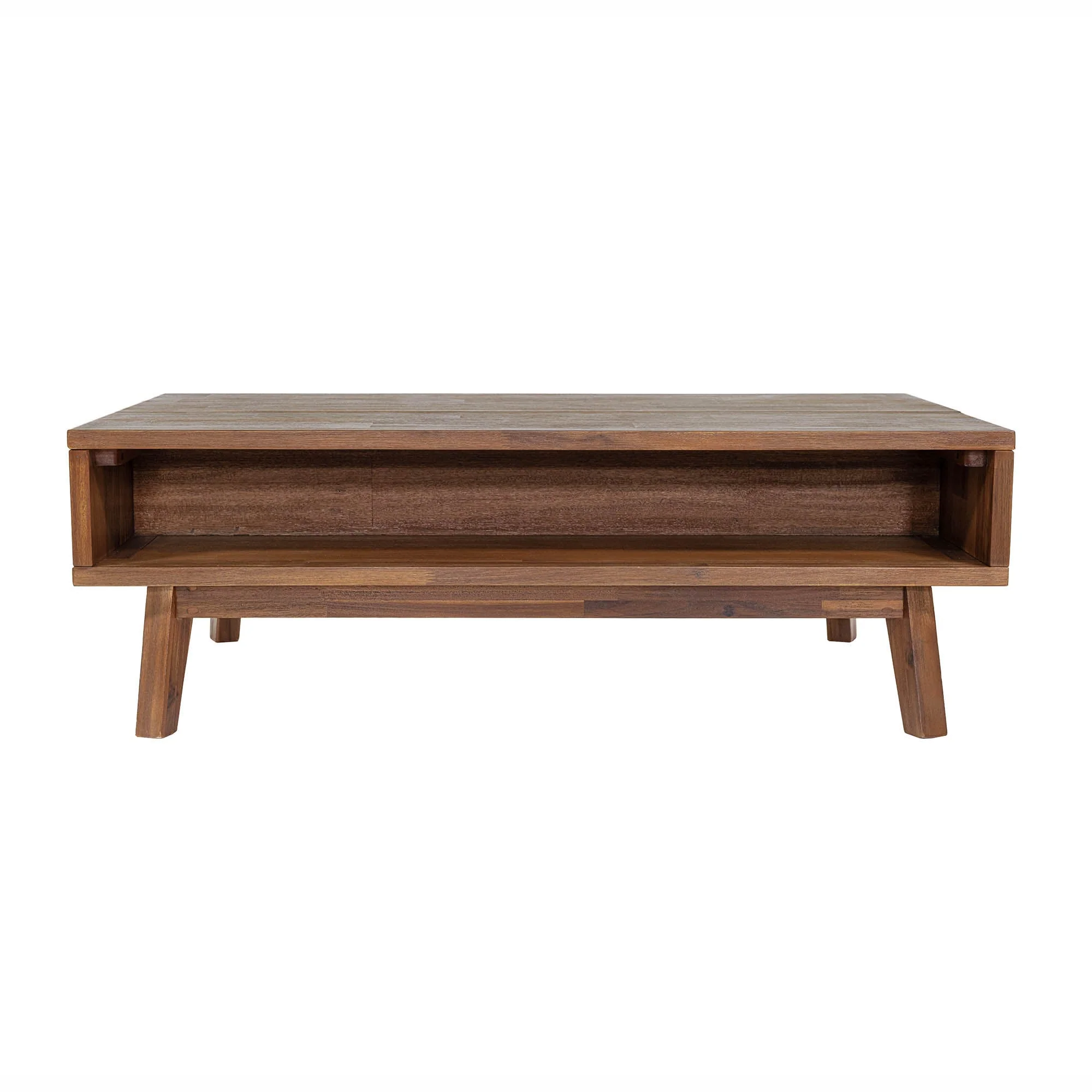 Gia Coffee Table w/ Lift Top - Warm Pecan - Image 4