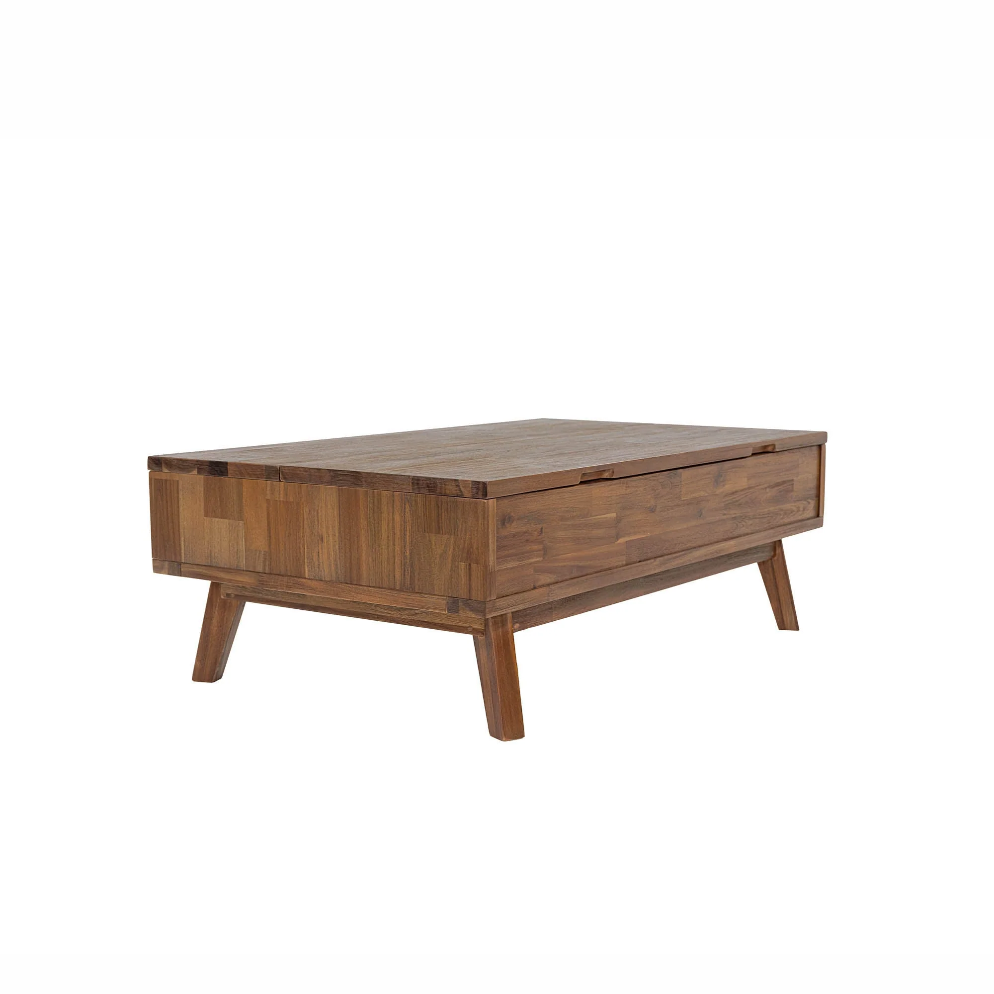 Gia Coffee Table w/ Lift Top - Warm Pecan - Image 9