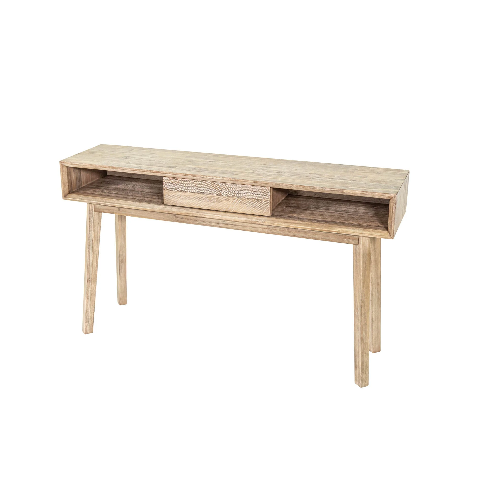Gia Console Table - Light Driftwood - Image 9