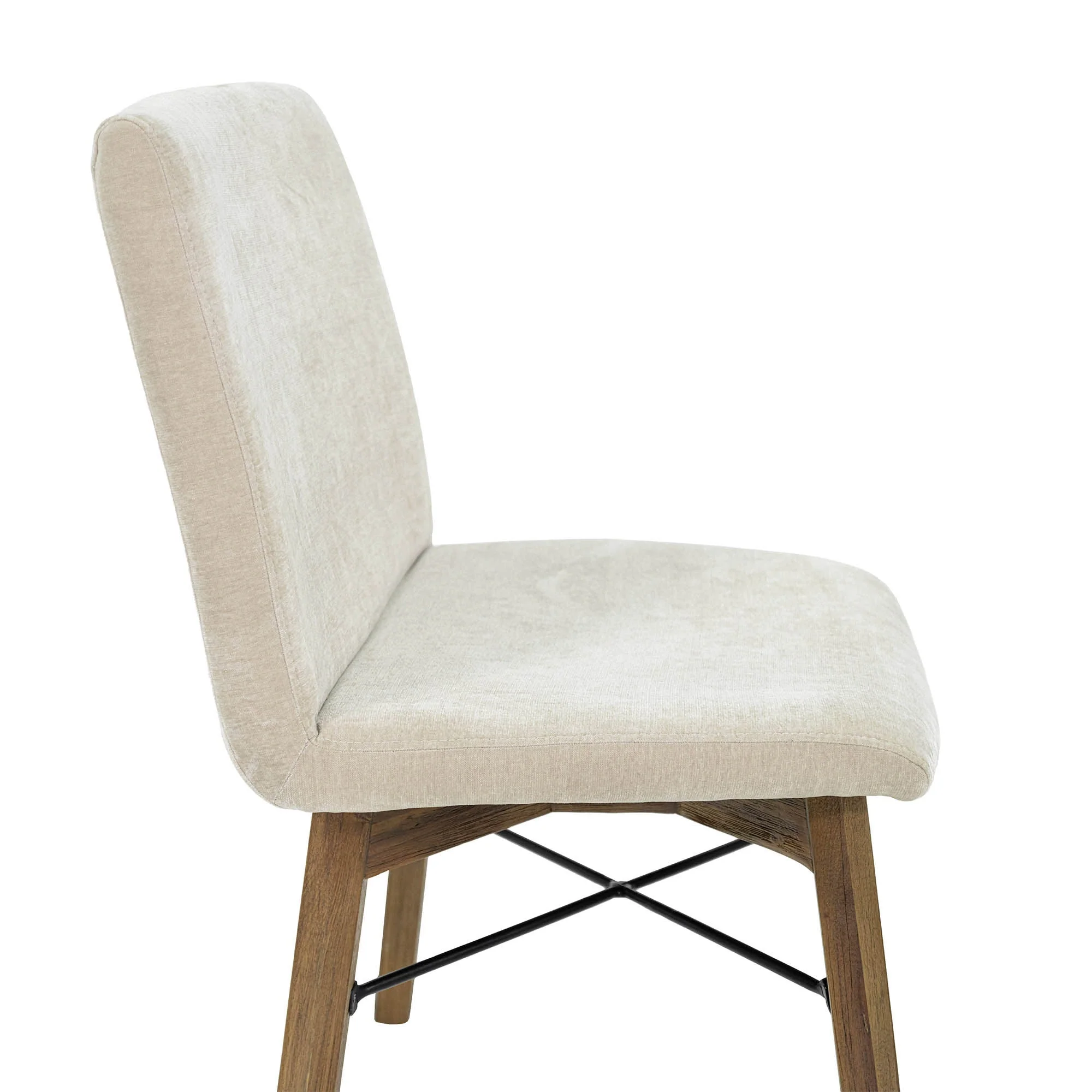 Gia Dining Chair - Warm Pecan - Sand - Image 10
