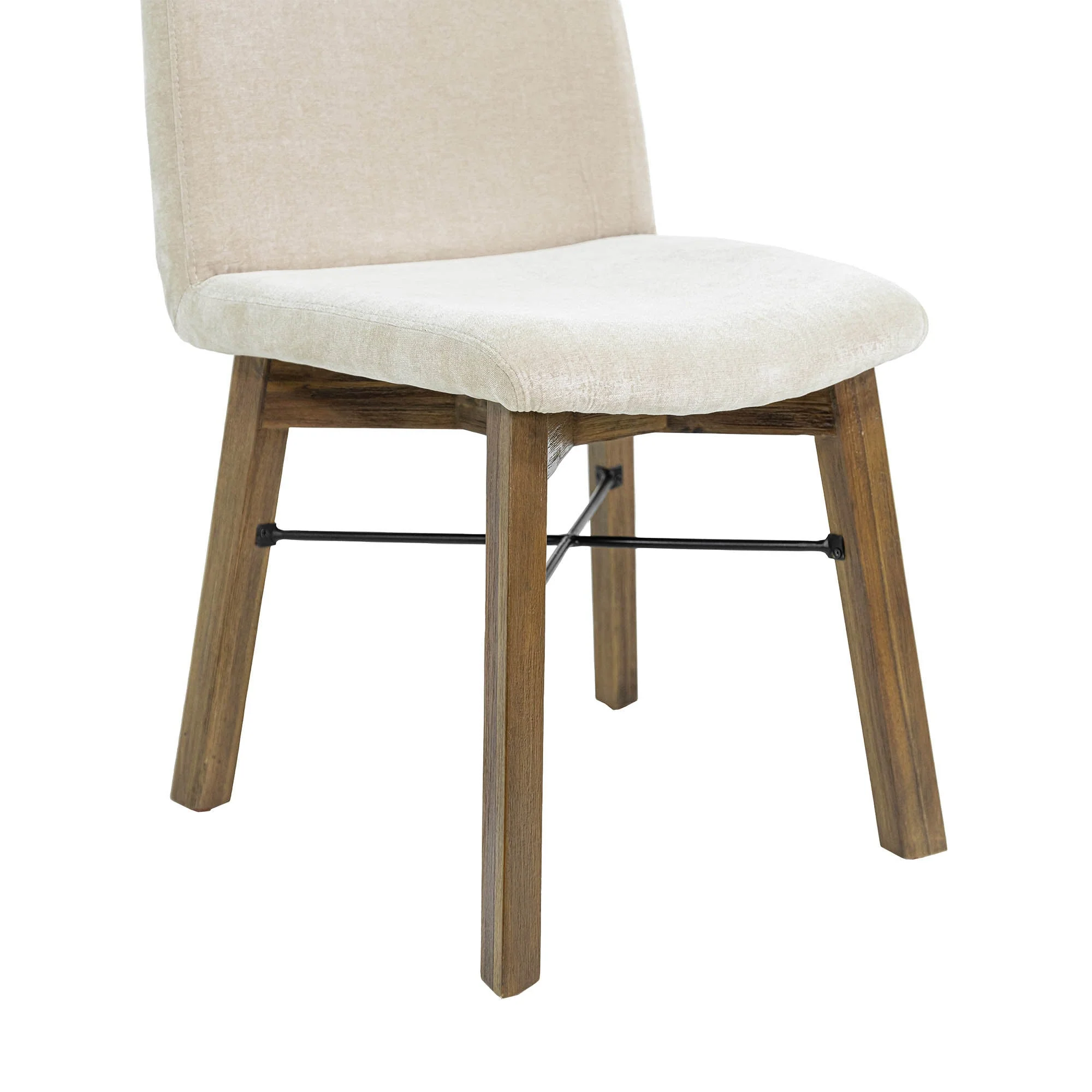 Gia Dining Chair - Warm Pecan - Sand - Image 12