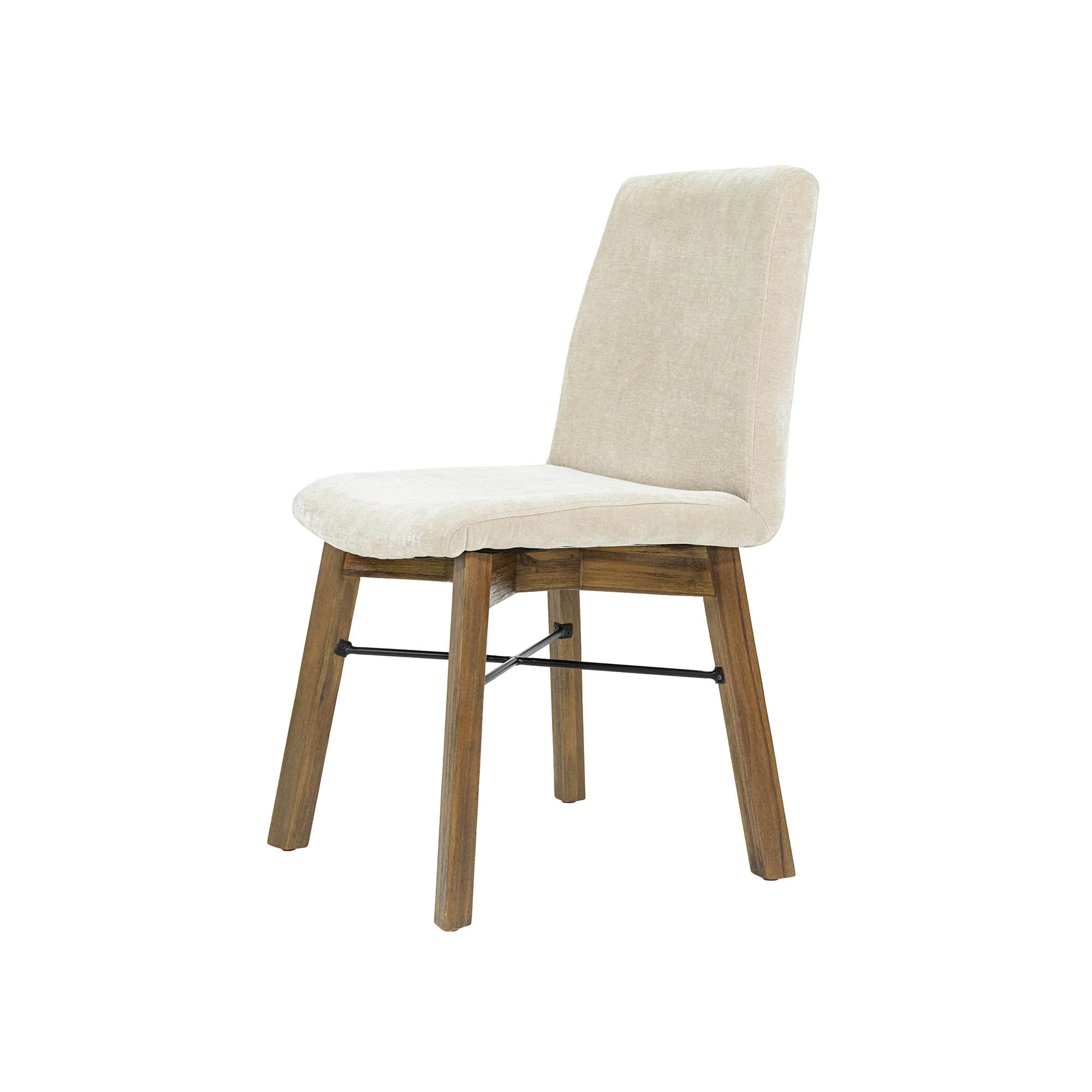 Gia Dining Chair - Warm Pecan - Sand - Image 5