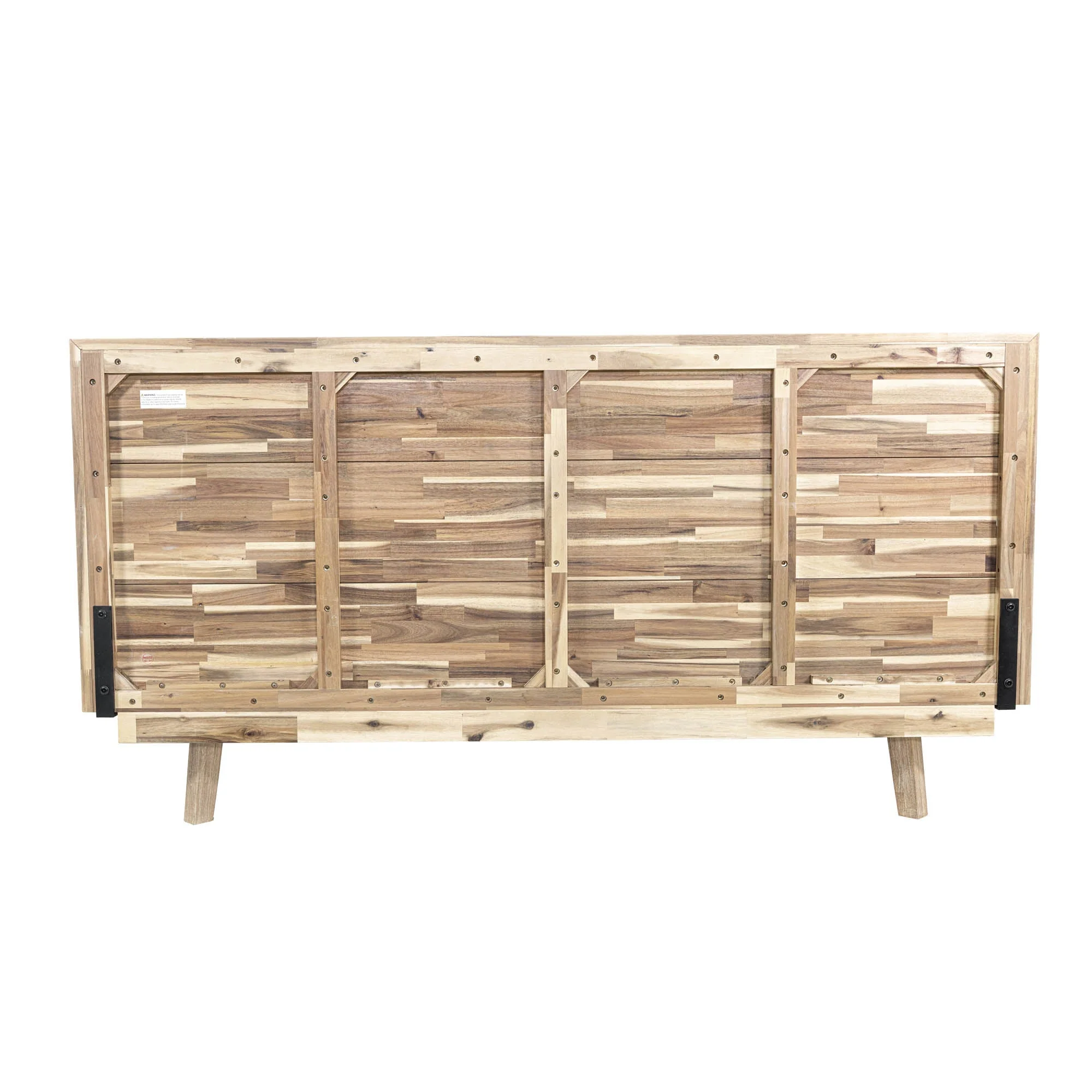 Gia King Bed - Light Driftwood - Image 11