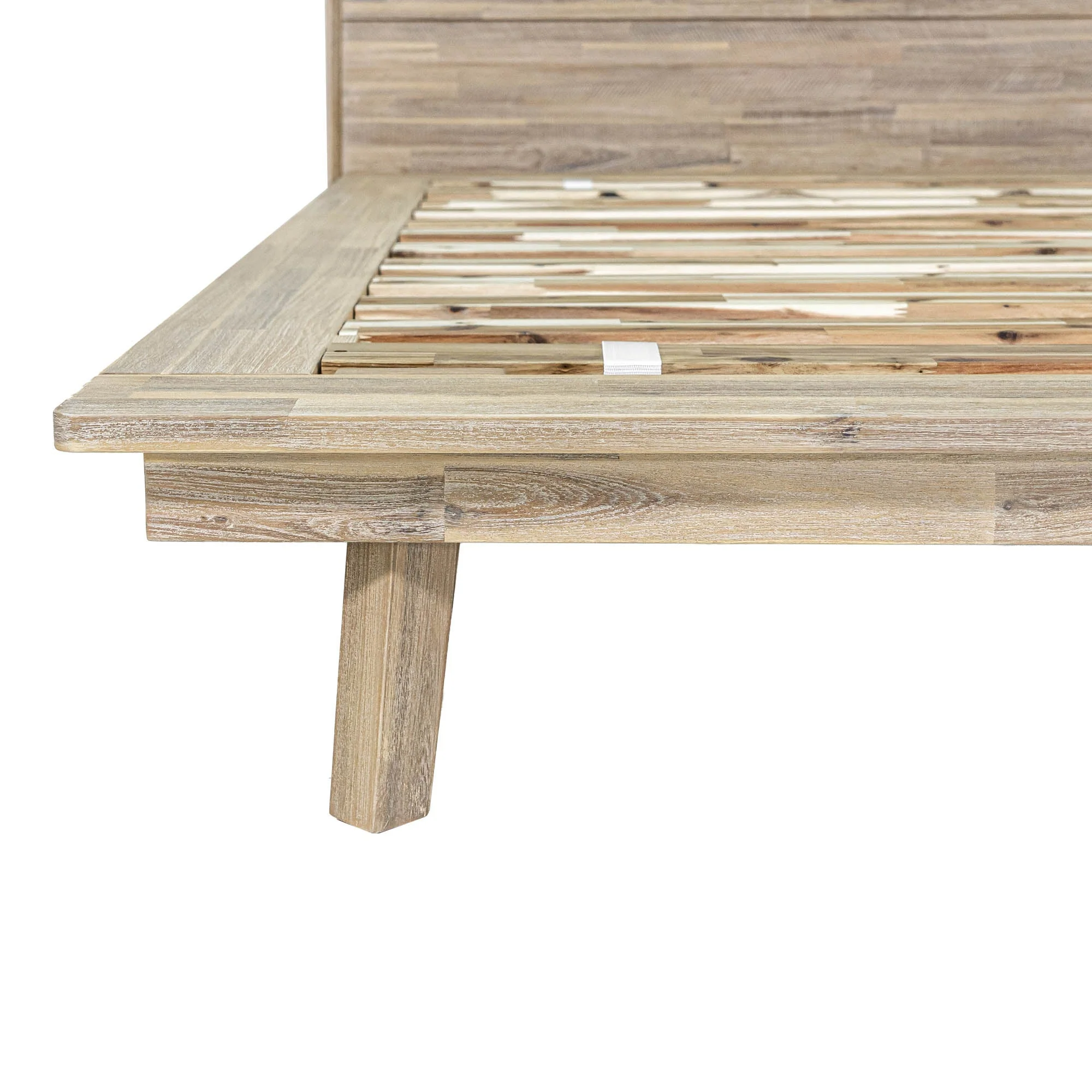 Gia King Bed - Light Driftwood - Image 12
