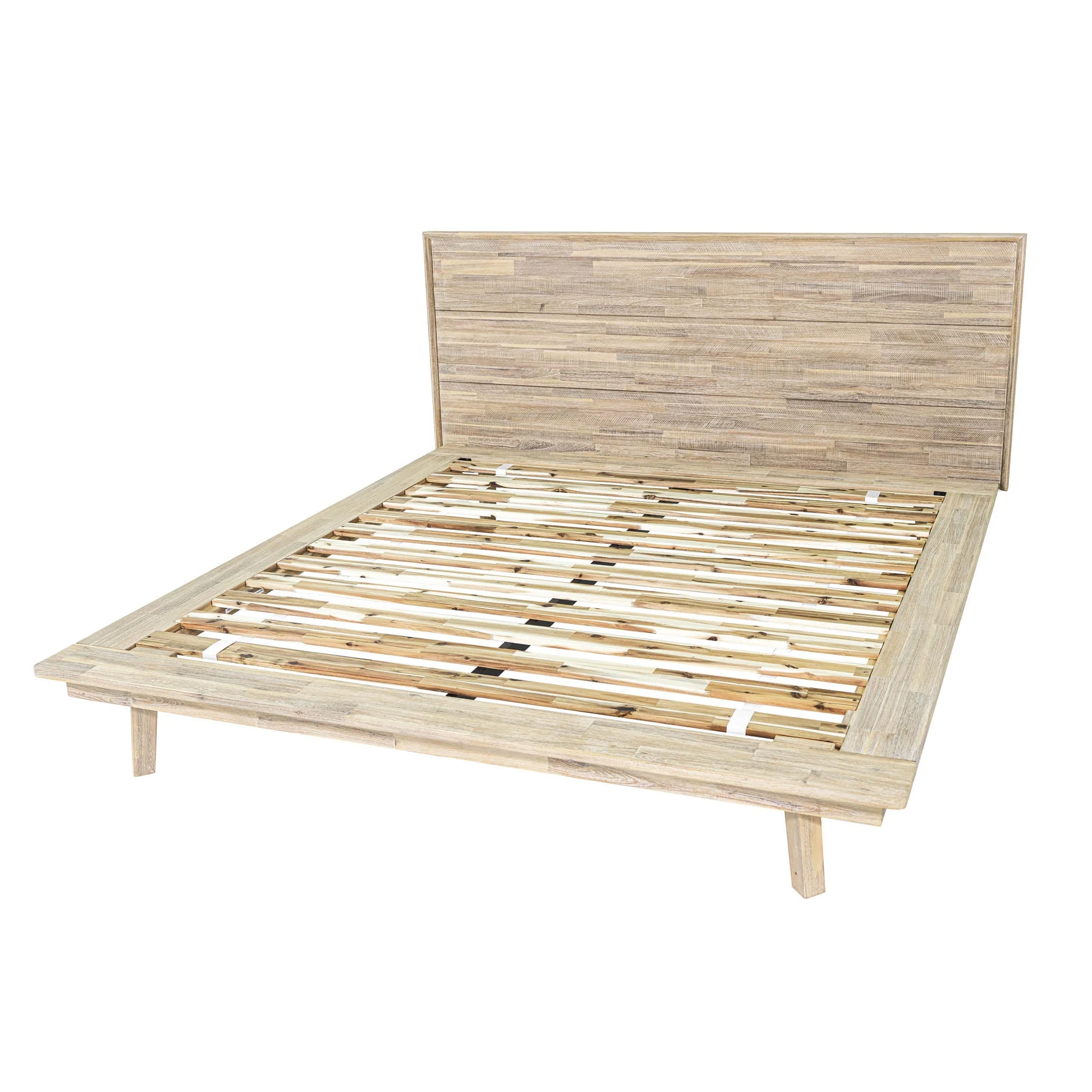 Gia King Bed - Light Driftwood - Image 7