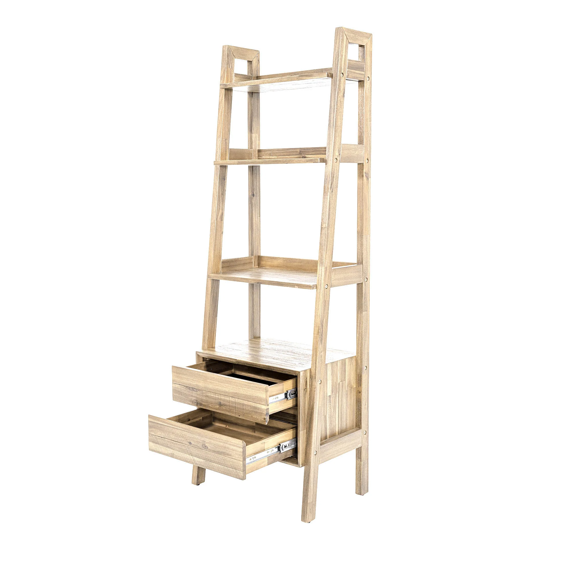 Gia Modular Bookcase - Light Driftwood - Image 7