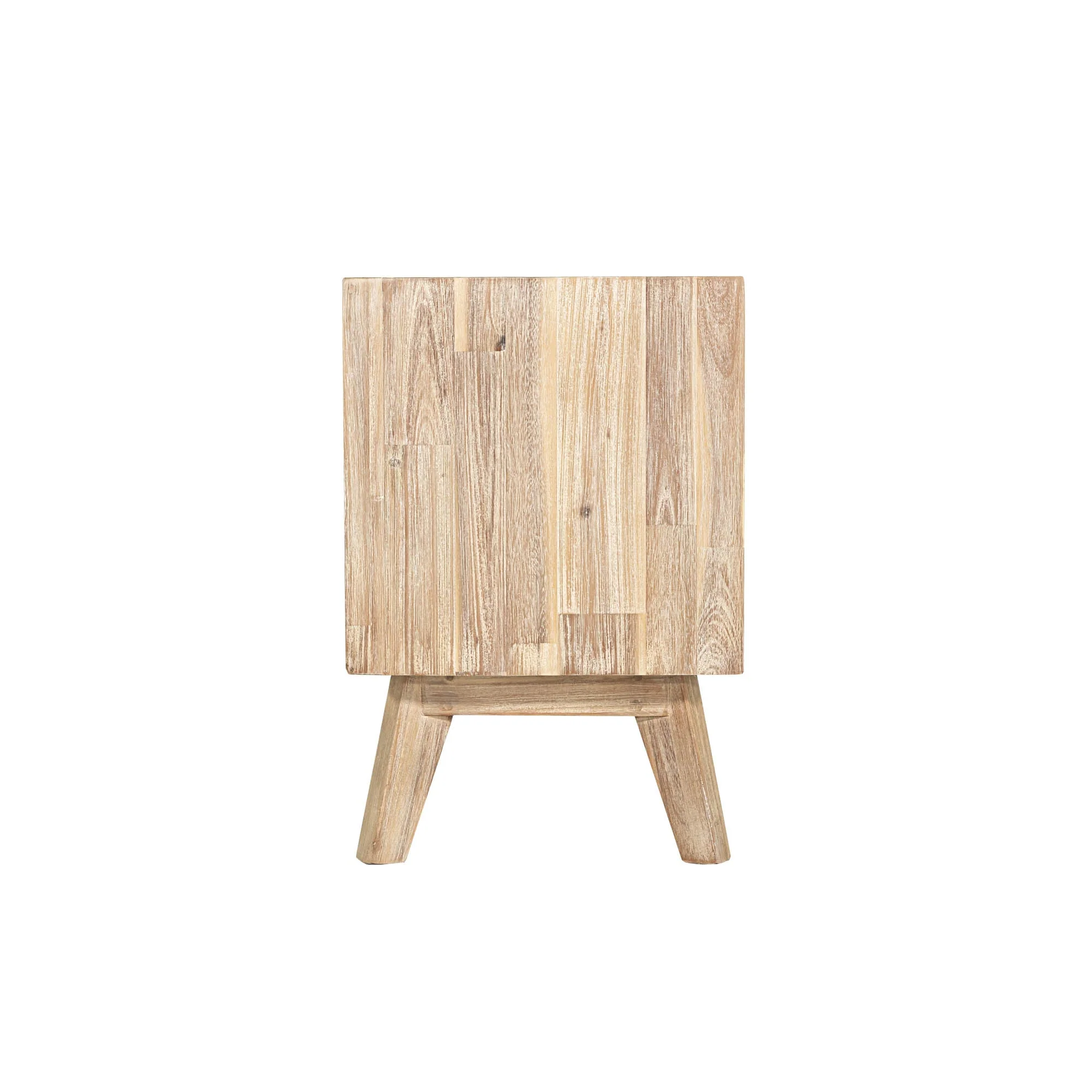 Gia 2 Drawer Nightstand - Light Driftwood - Image 13