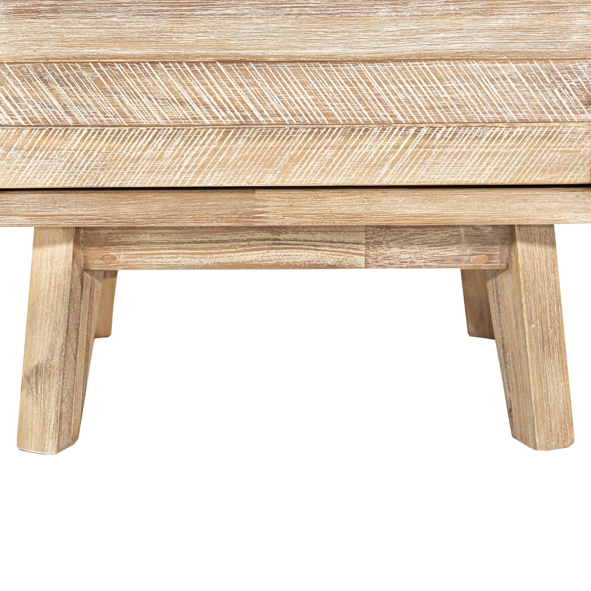 Gia 2 Drawer Nightstand - Light Driftwood - Image 19
