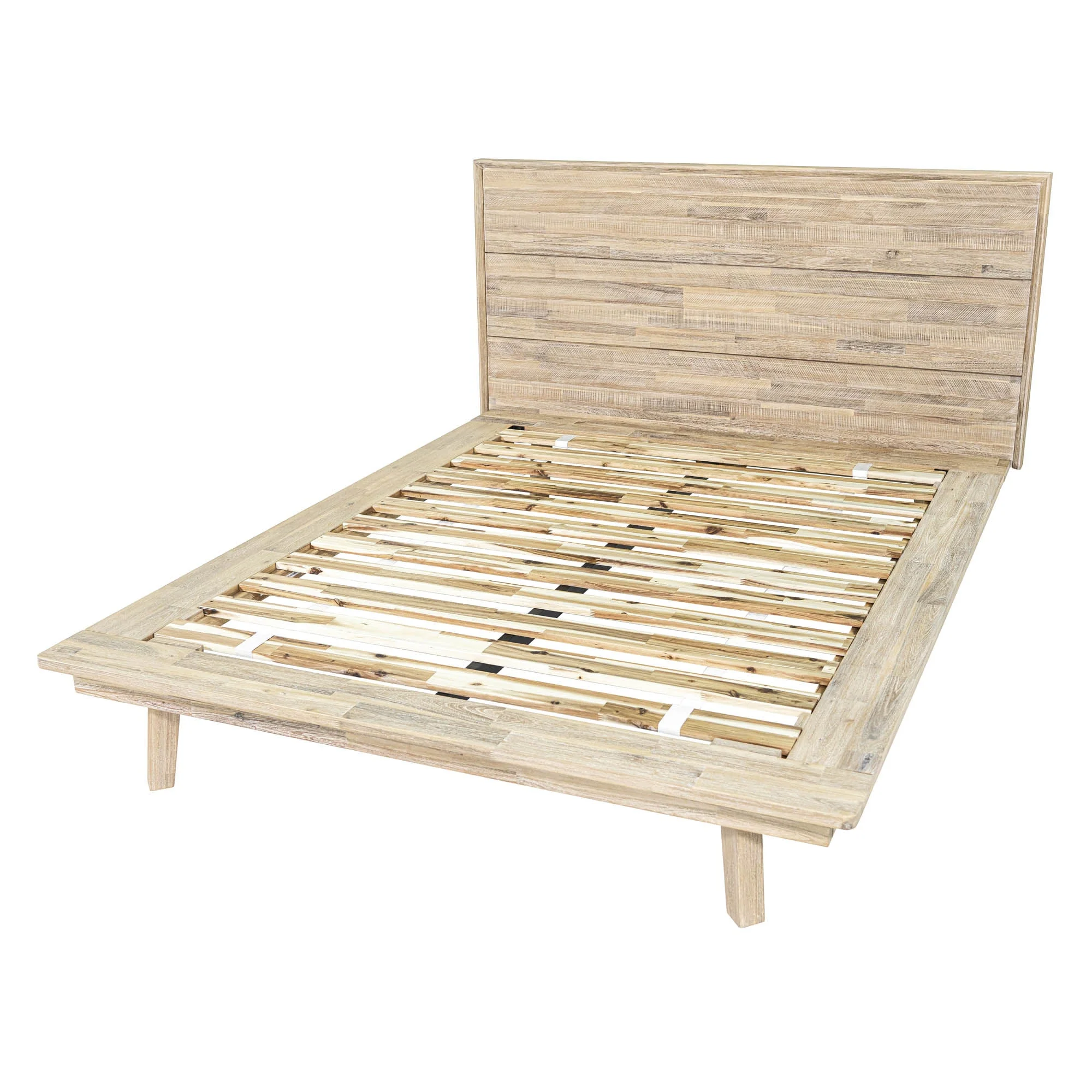 Gia Queen Bed - Light Driftwood - Image 9