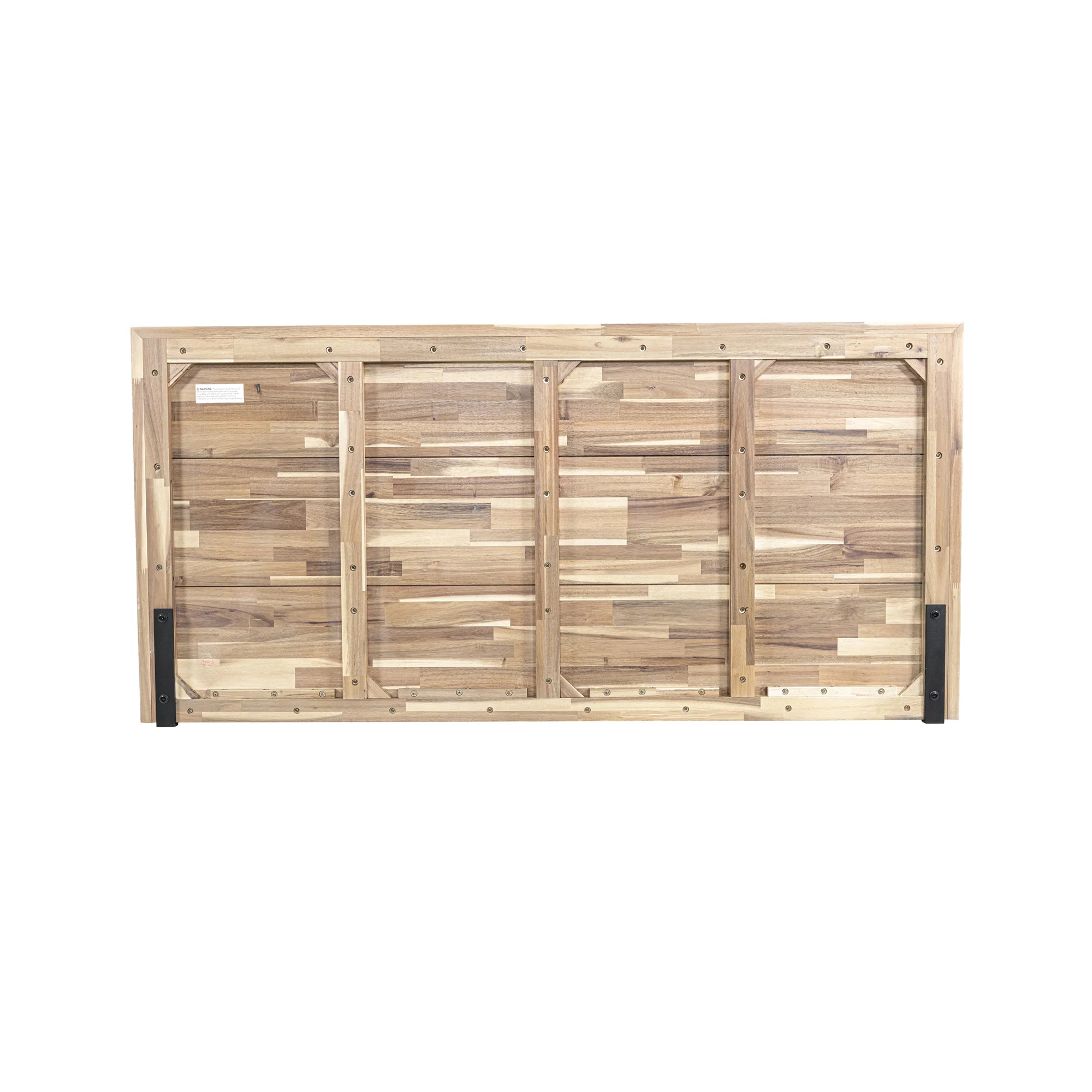 Gia Queen Bed - Headboard ONLY - Light Driftwood - Image 3