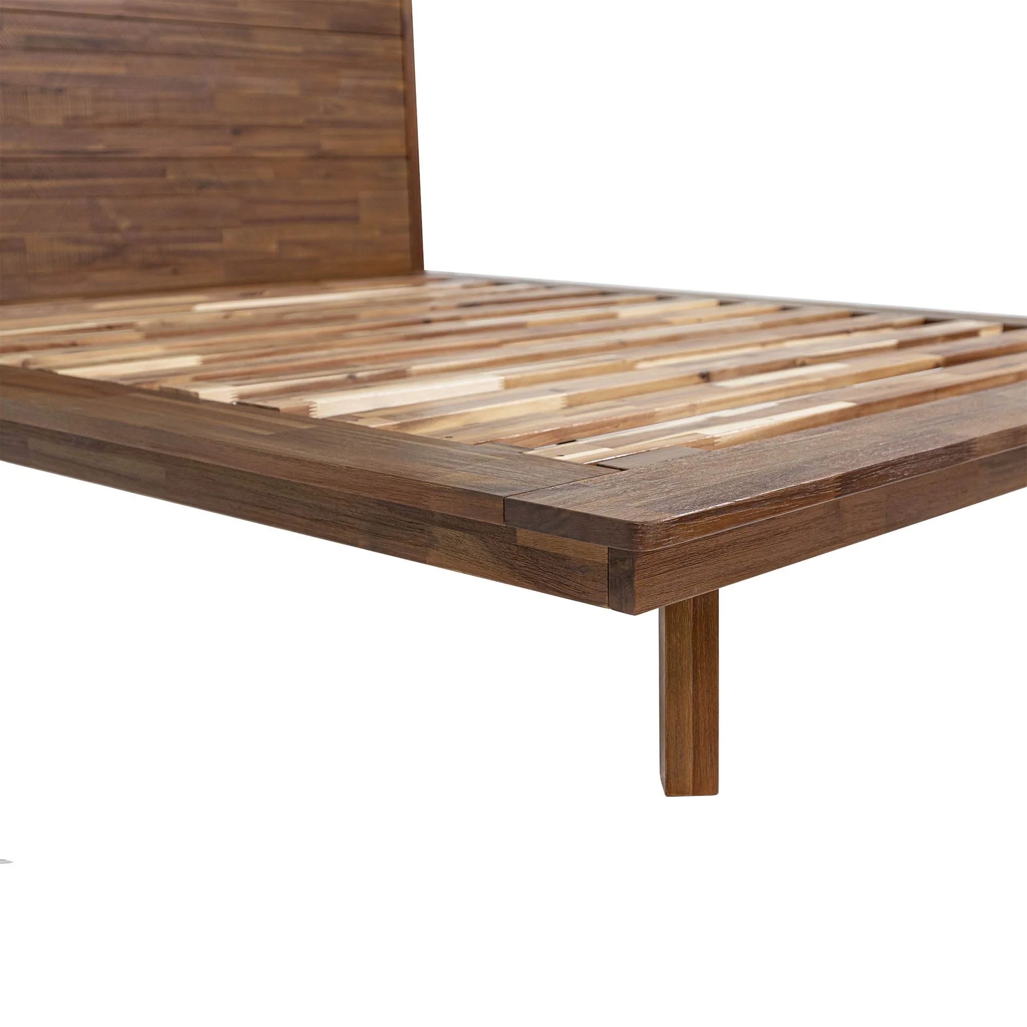 Gia Queen Bed - Warm Pecan - Image 10