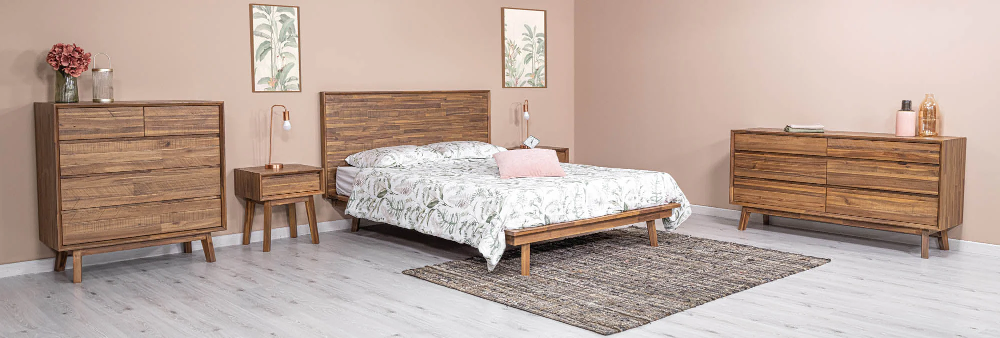 Gia Queen Bed - Warm Pecan - Image 12