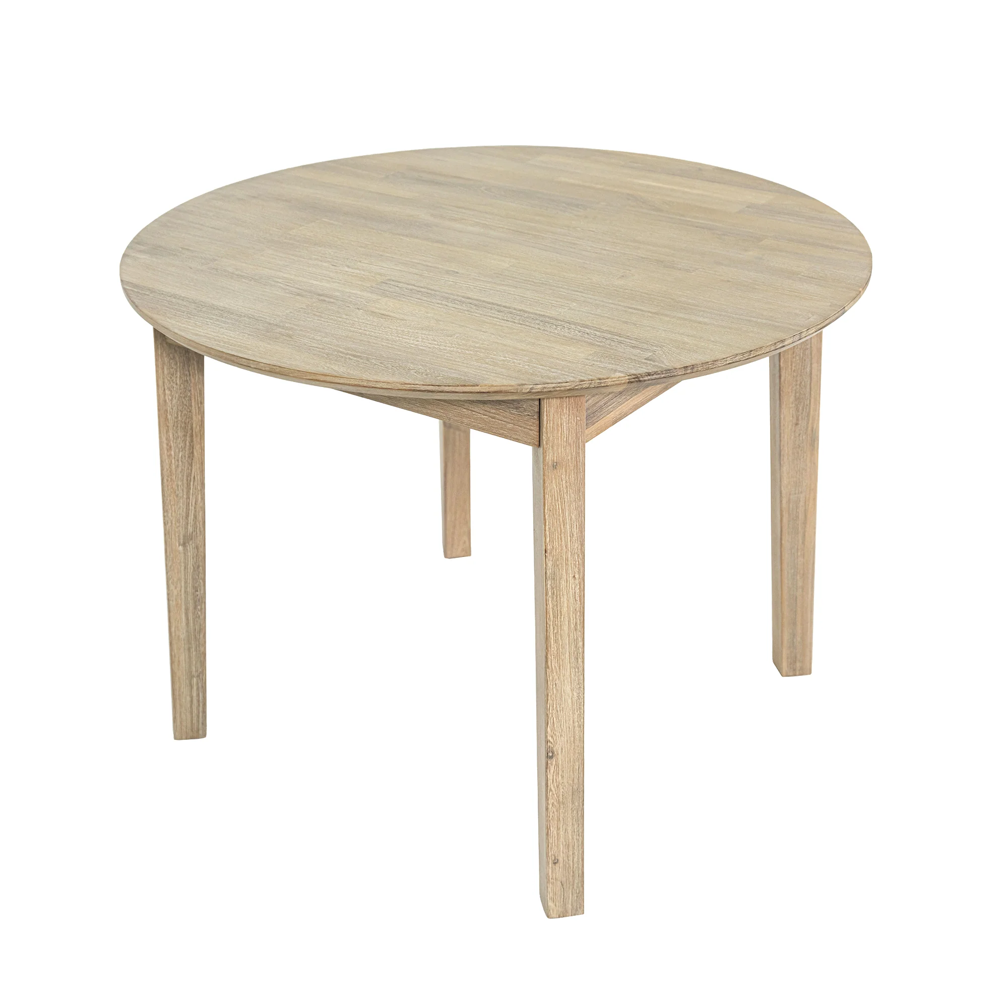 Gia Round Dining Table - Light Driftwood - Image 6