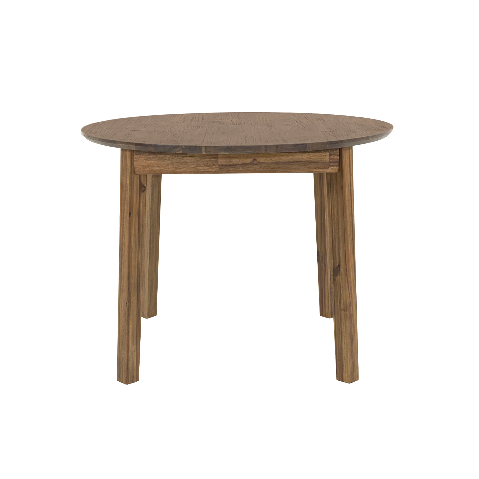 Gia Round Dining Table - Warm Pecan - Image 4