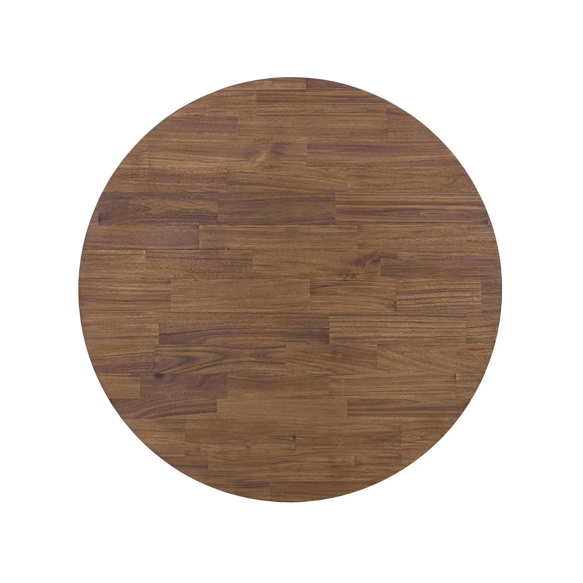 Gia Round Dining Table - Warm Pecan - Image 5