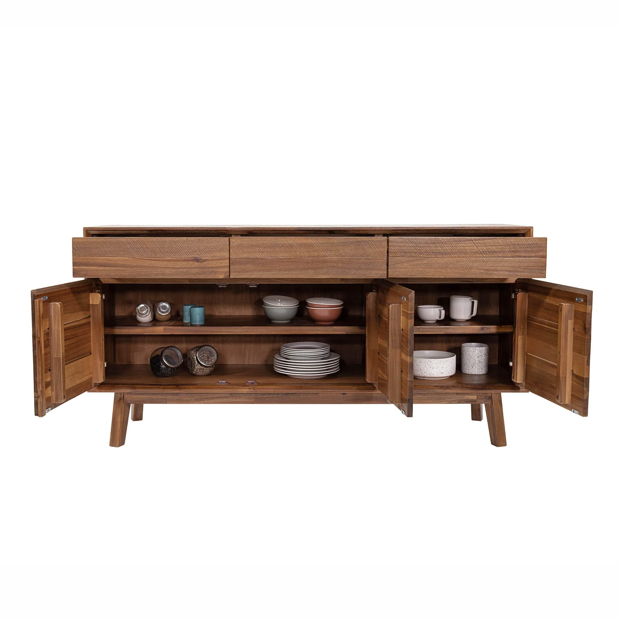 Gia Sideboard - Warm Pecan - Image 6