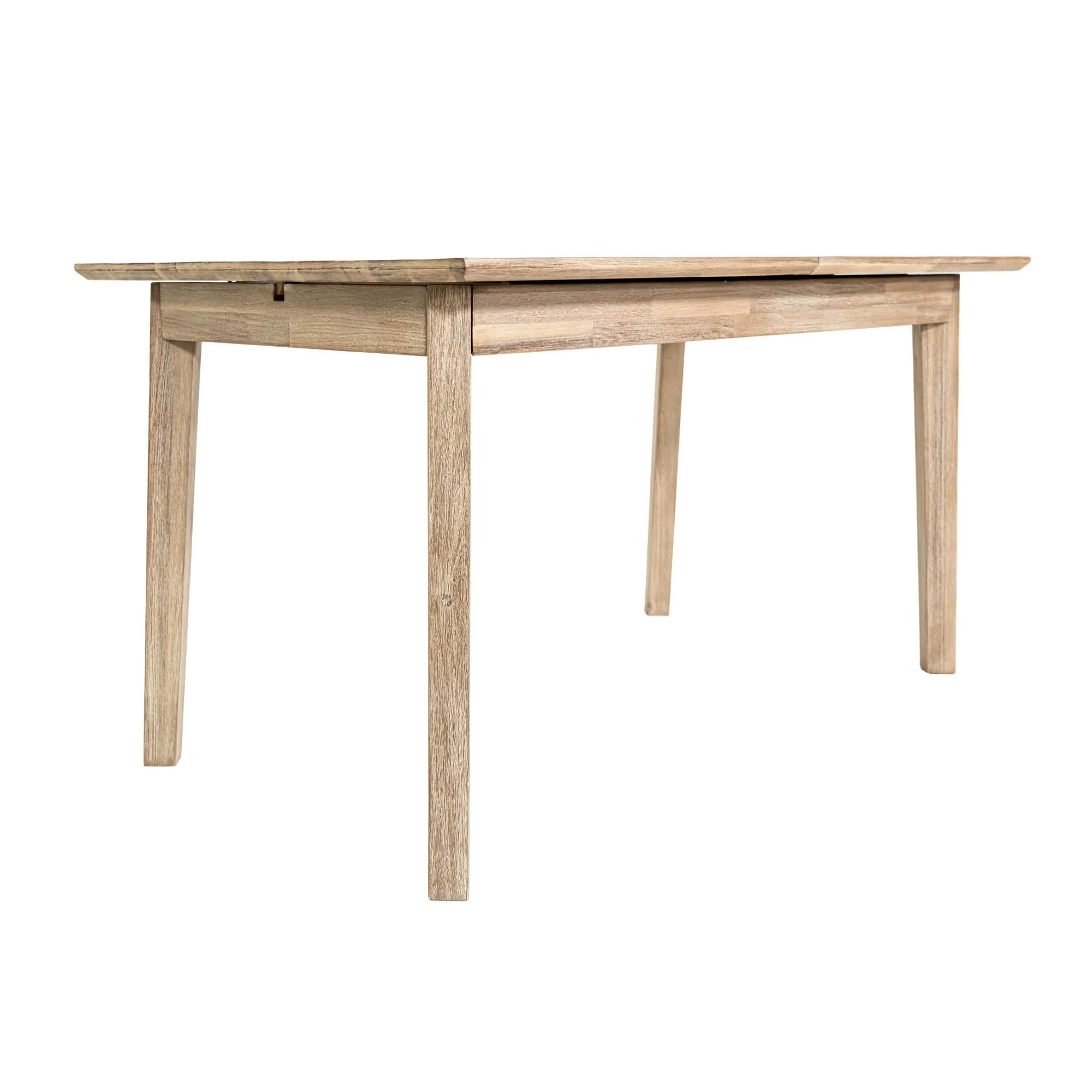 Gia Small Extension Dining Table w/ Butterfly System 55/71” - Light Driftwood - Image 10