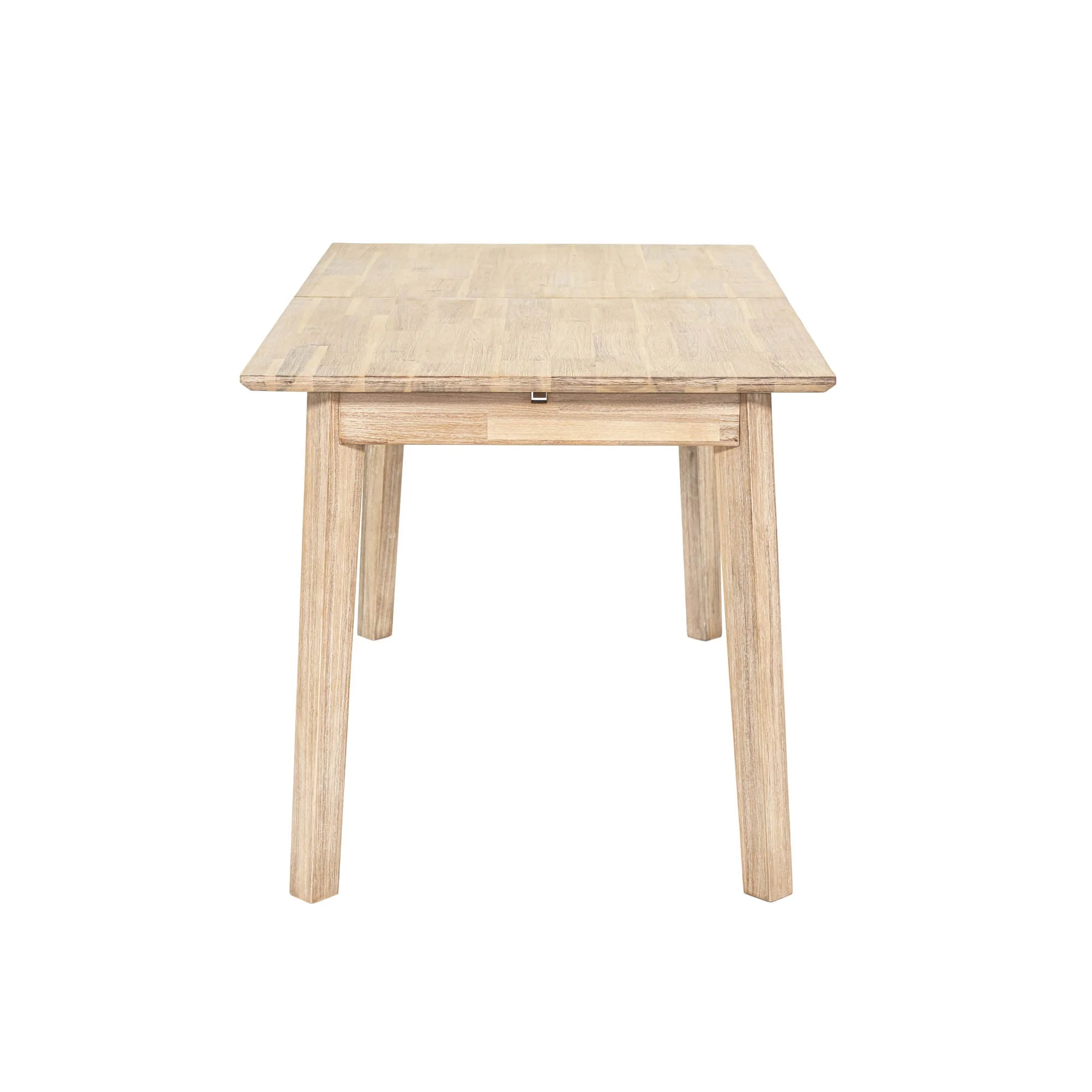 Gia Small Extension Dining Table w/ Butterfly System 55/71” - Light Driftwood - Image 8