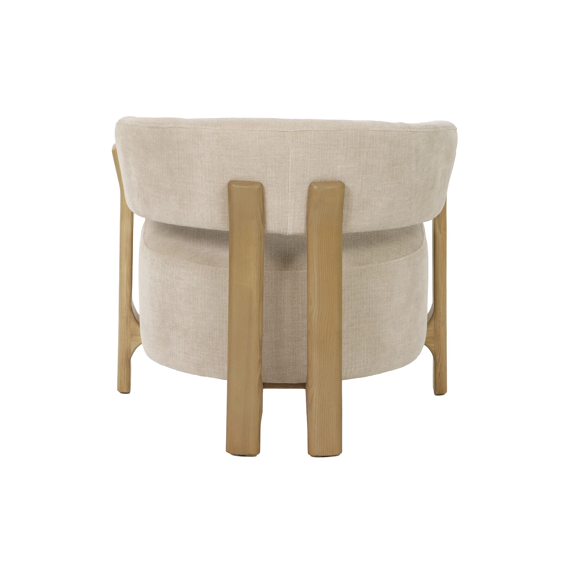 Harlow Club Chair - Barley Chenille - Image 6