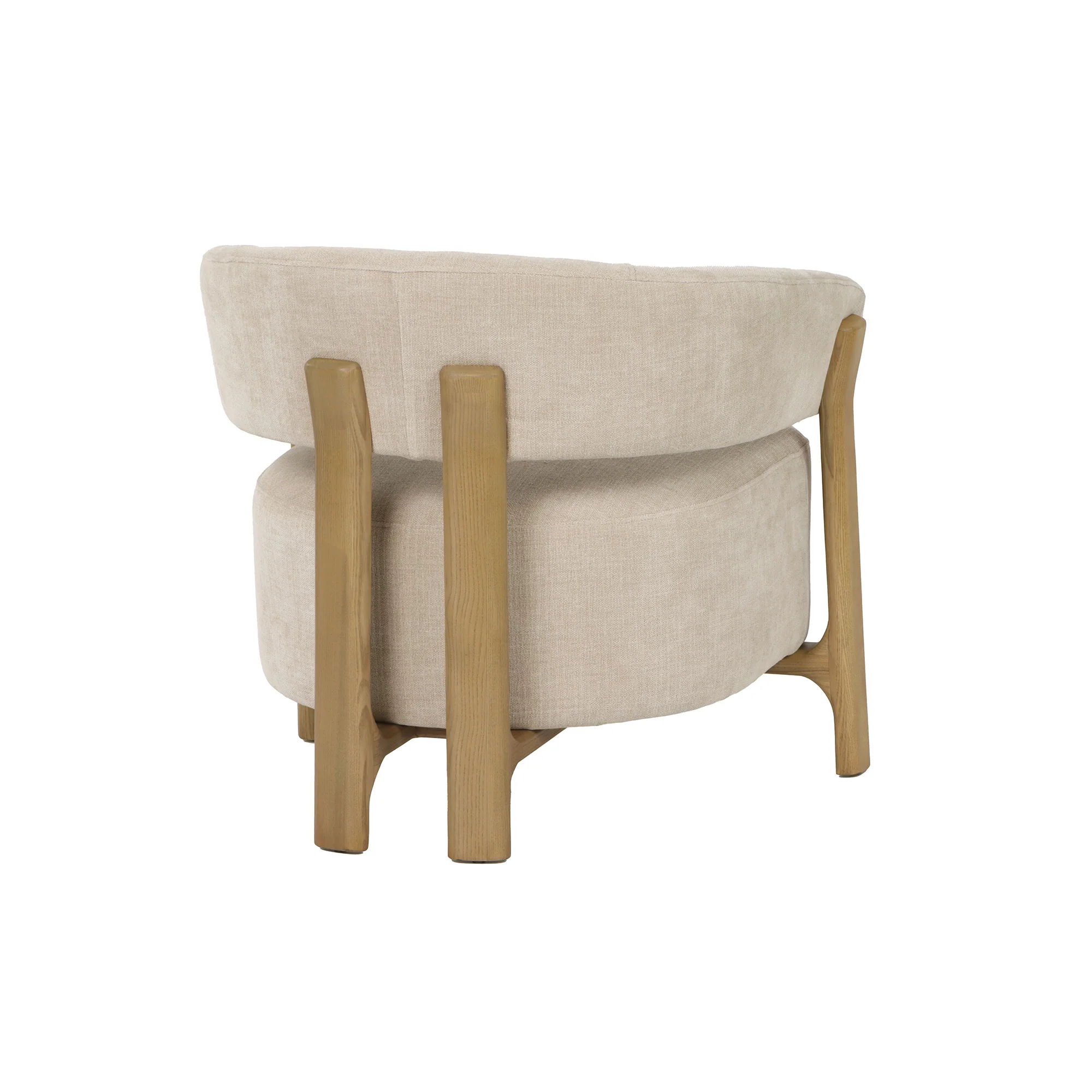 Harlow Club Chair - Barley Chenille - Image 7