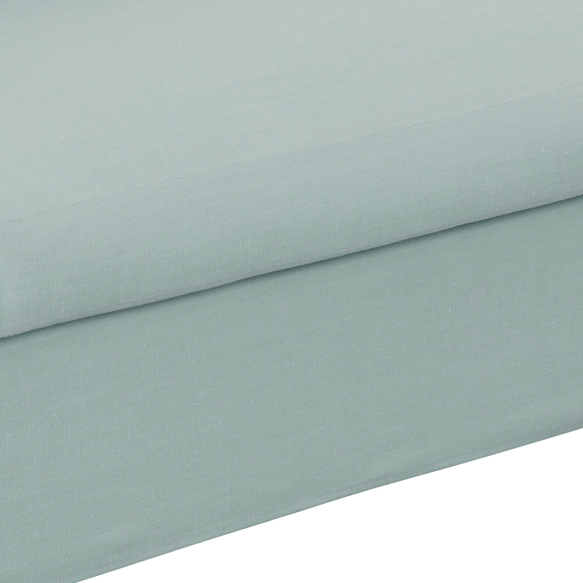 Harper Slipcover Sofa - Linen Sky - Image 8