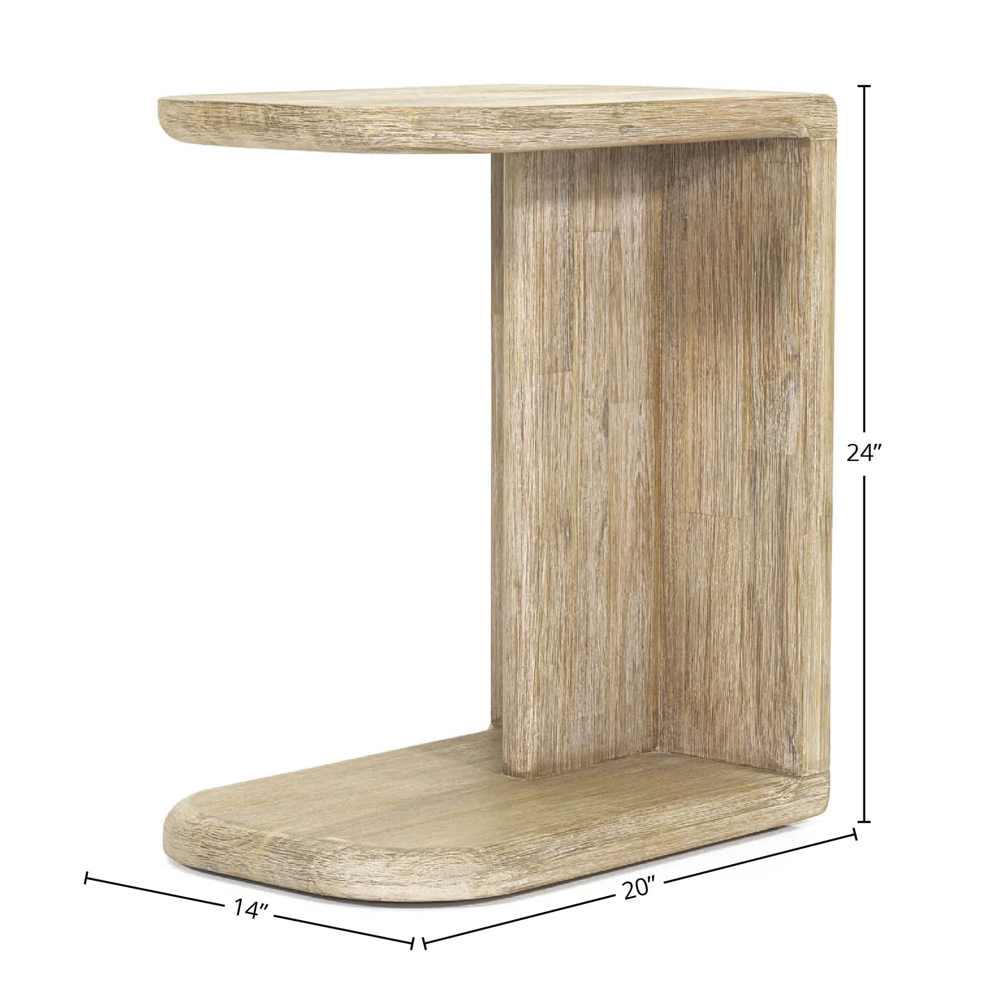 Haru C-Shaped Side Table - Image 3