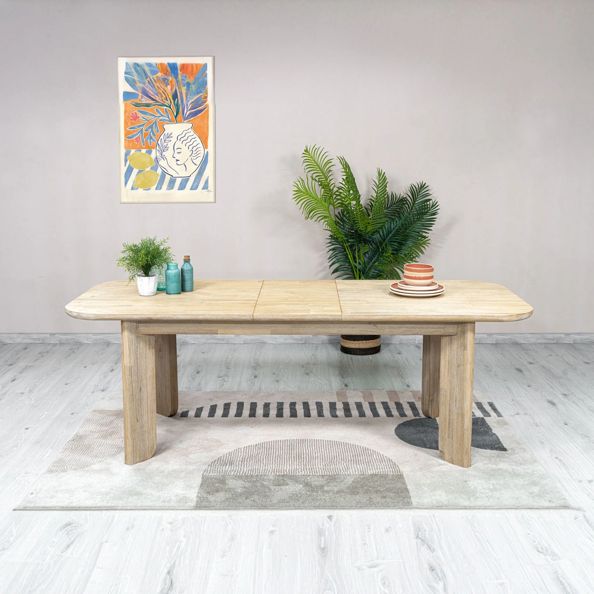 Haru Extension Dining Table (70"/102") - Image 11