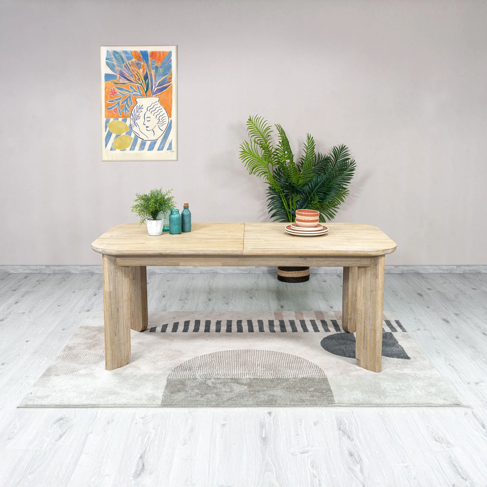 Haru Extension Dining Table (70"/102") - Image 13