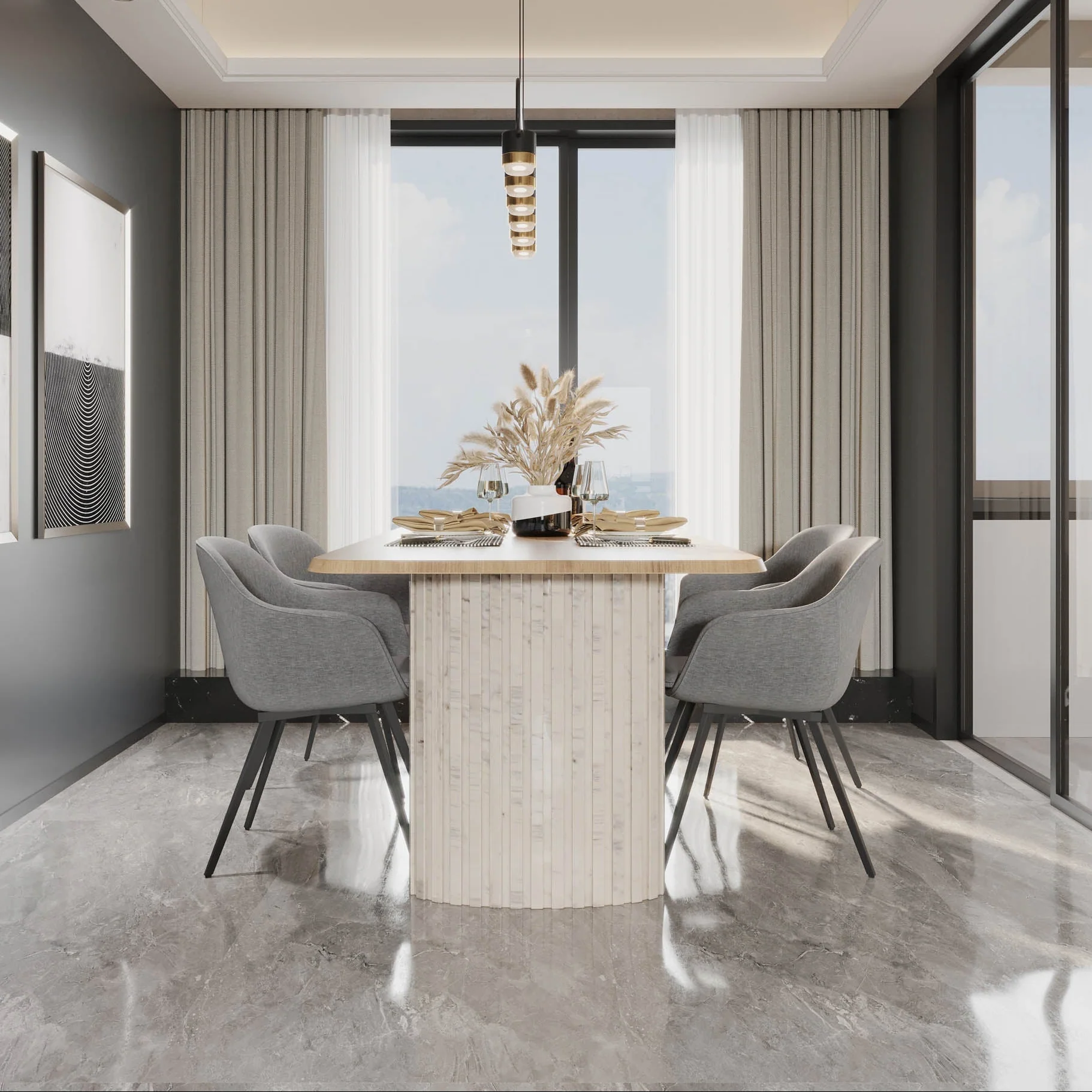 Hedron Dining Table - Image 2